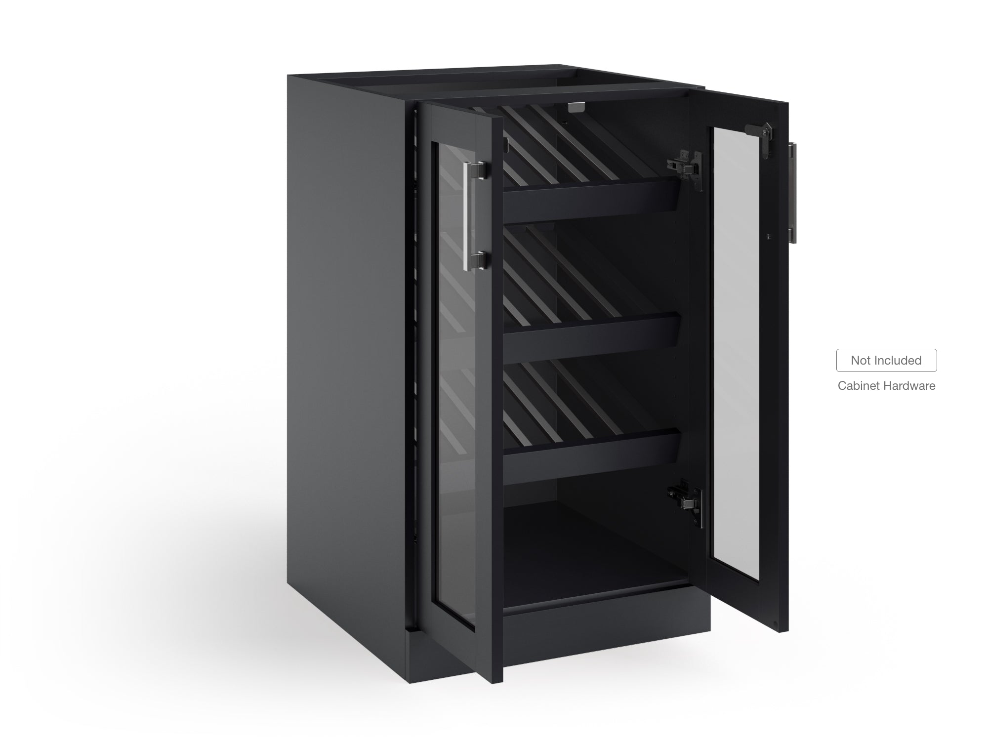 Home Bar Display Cabinet - 21 in.