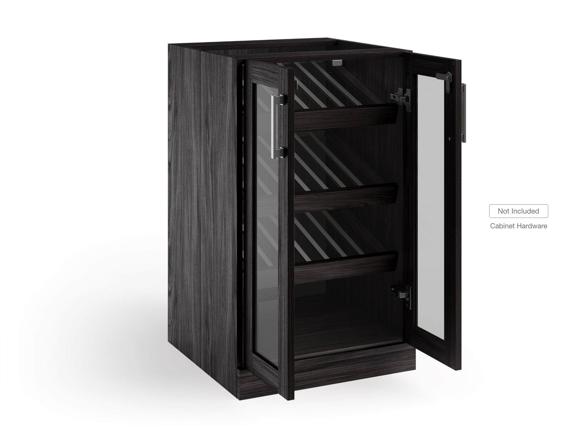 Home Bar Display Cabinet - 21 in.