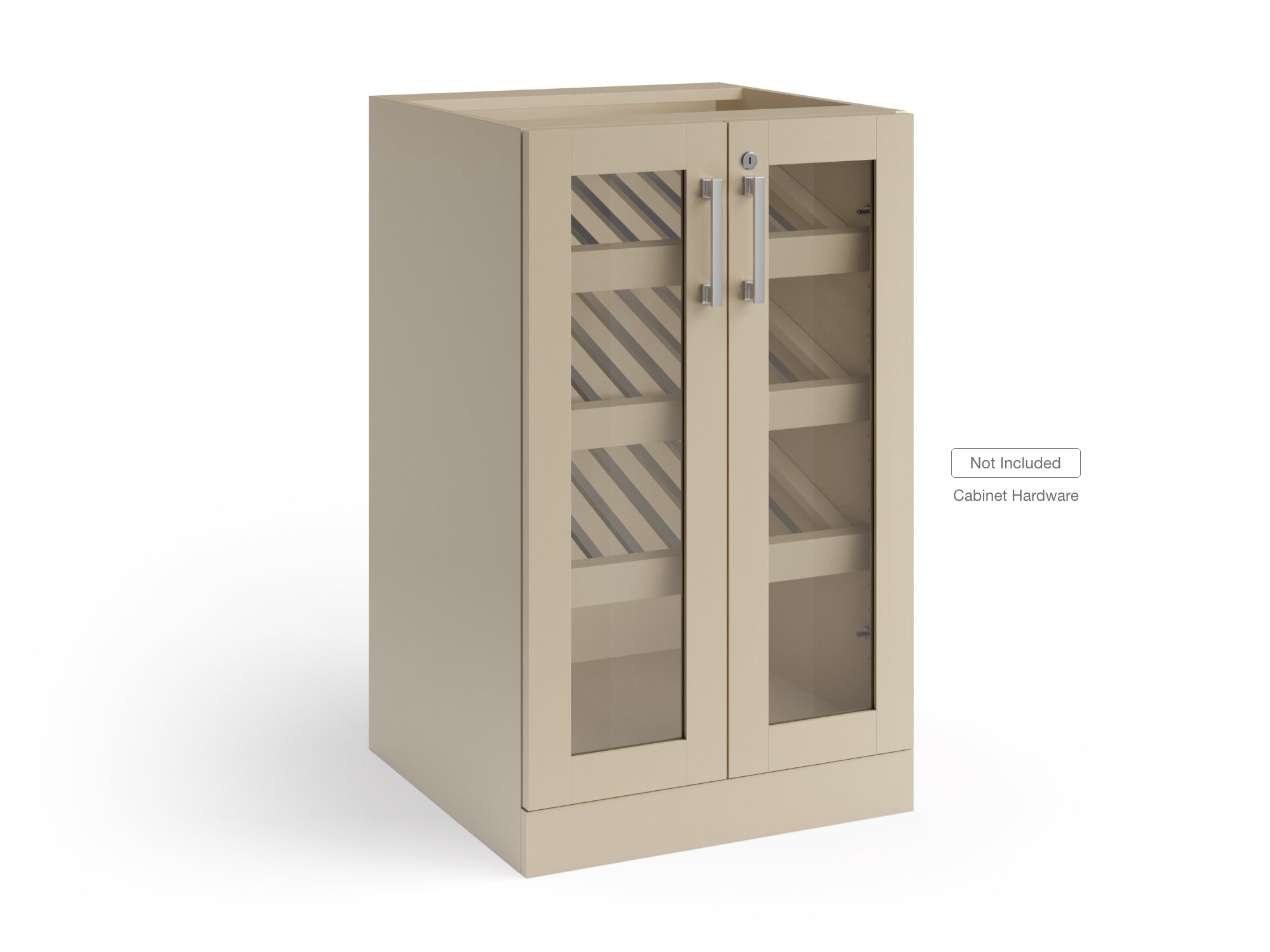 Home Bar Display Cabinet - 21 in.
