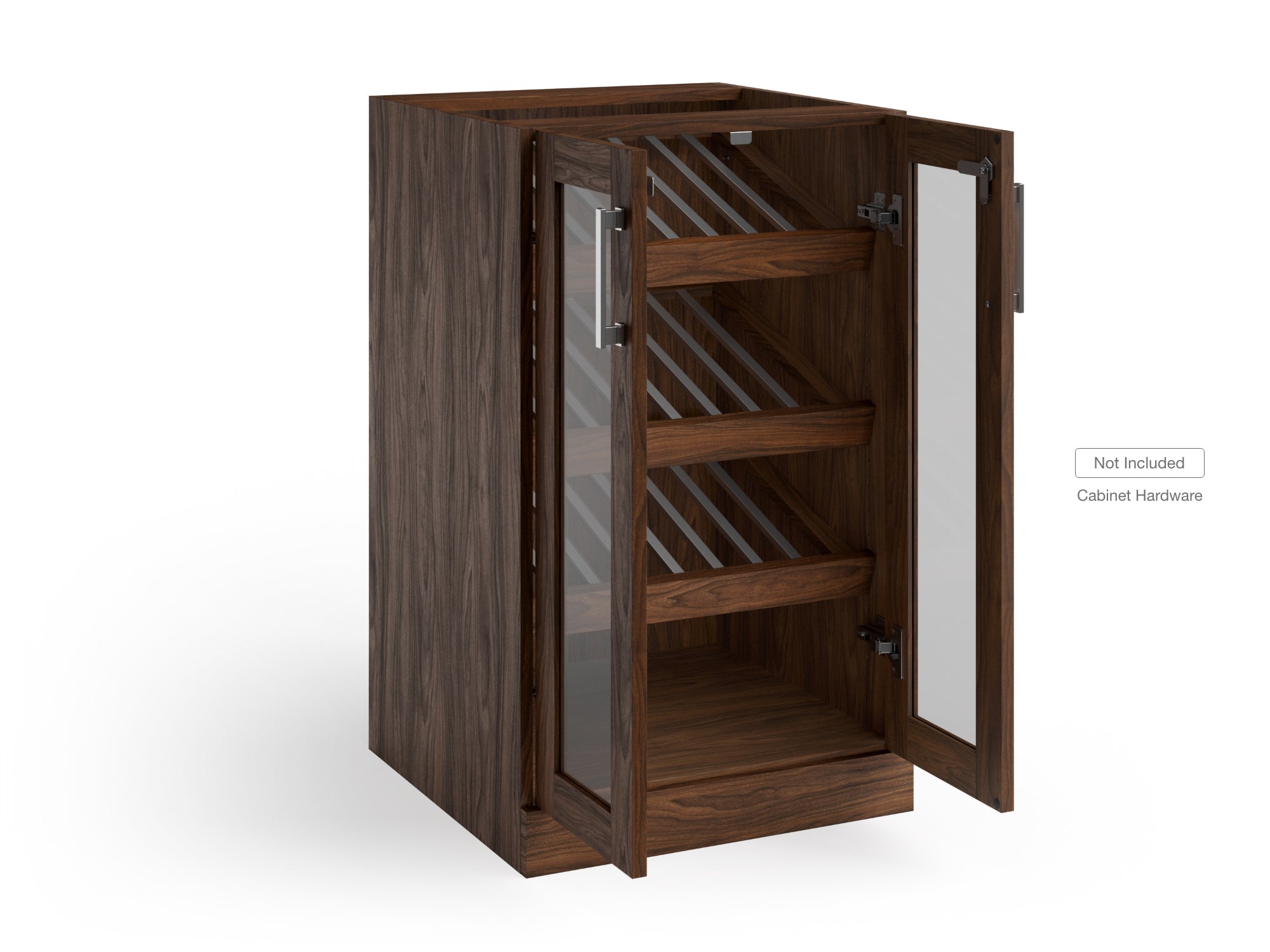 Home Bar Display Cabinet - 21 in.