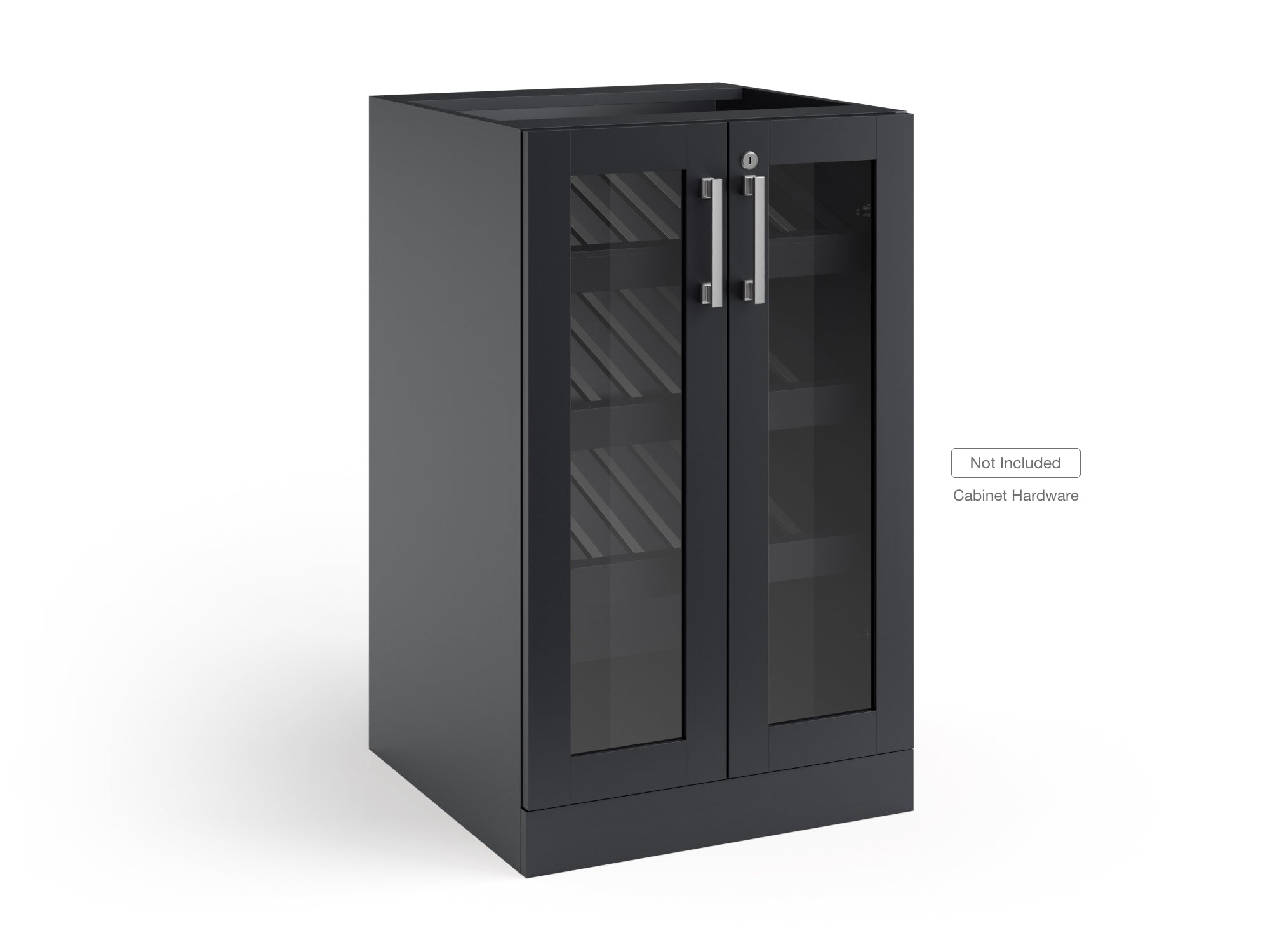 Home Bar Display Cabinet - 21 in.