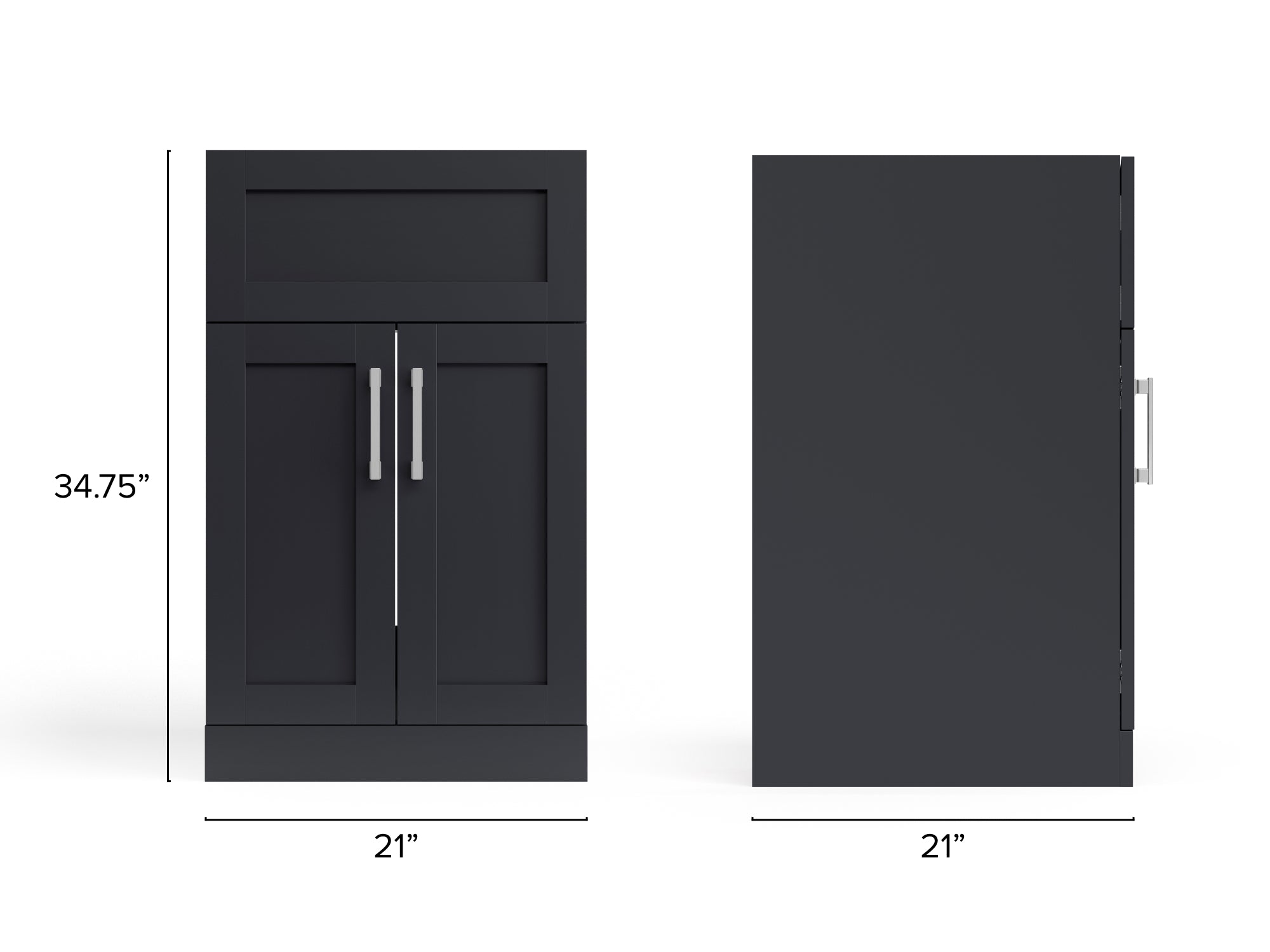 Home Bar Sink Cabinet - 21 in.