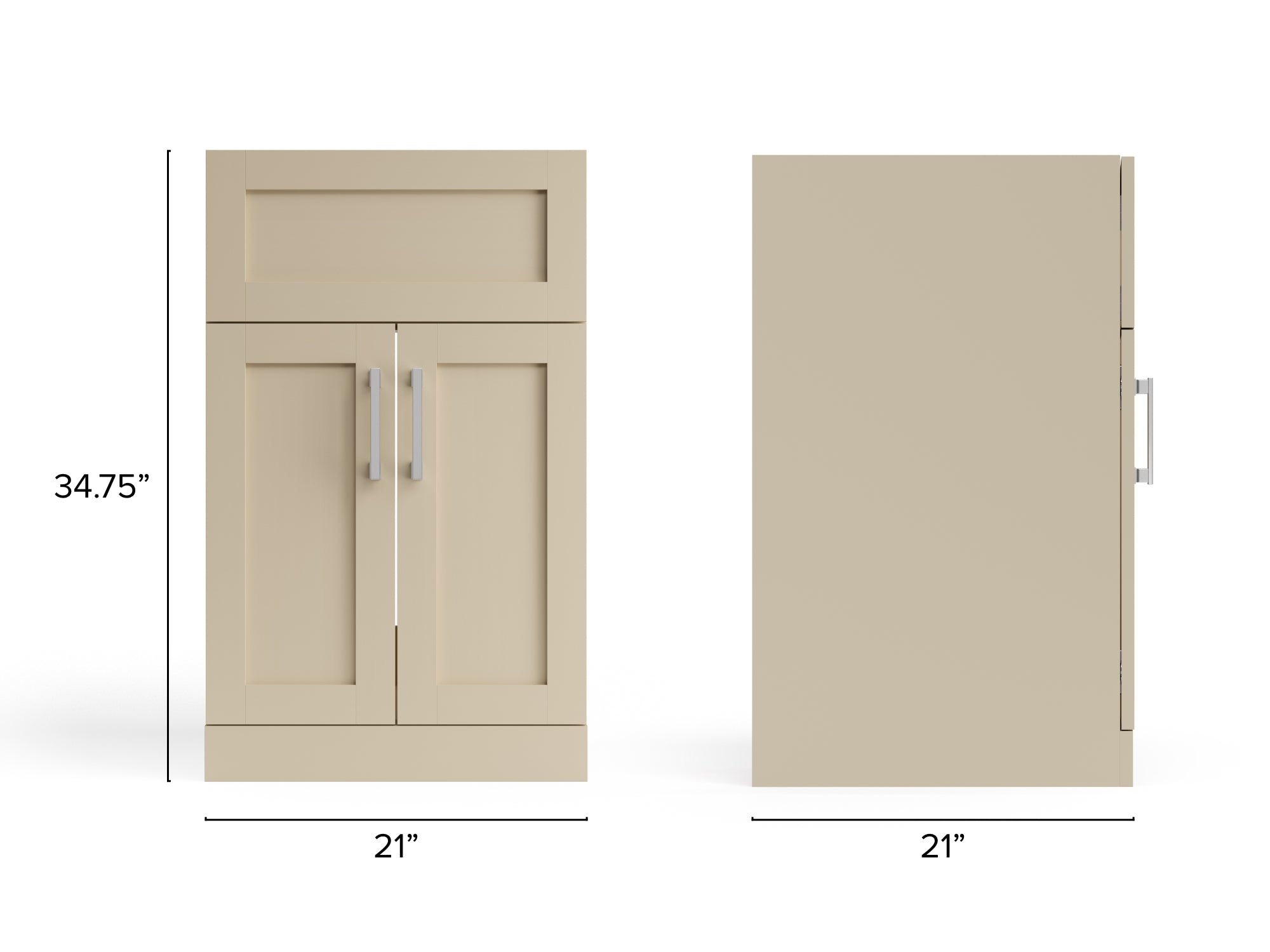 Home Bar Sink Cabinet - 21 in.