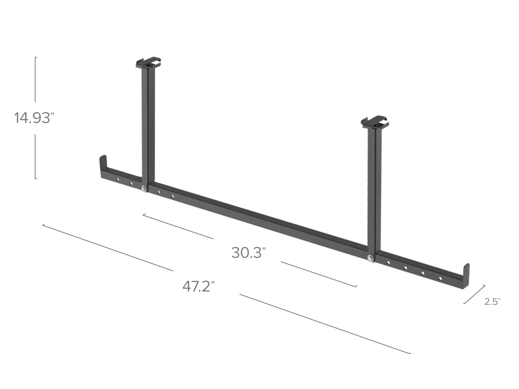 VersaRac Accessories - Hanging Bars (Pack of 2)