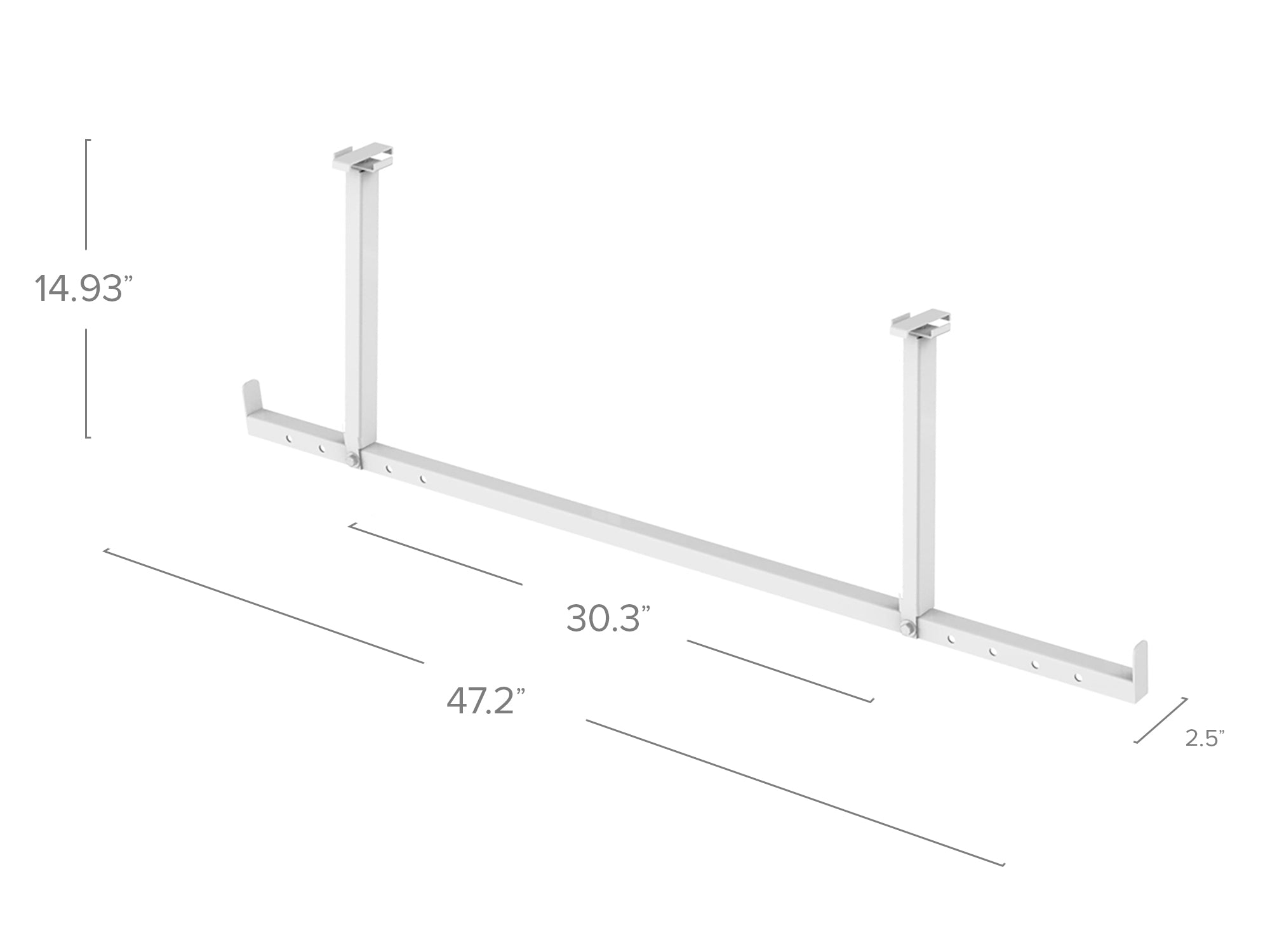VersaRac Accessories - Hanging Bars (Pack of 2)