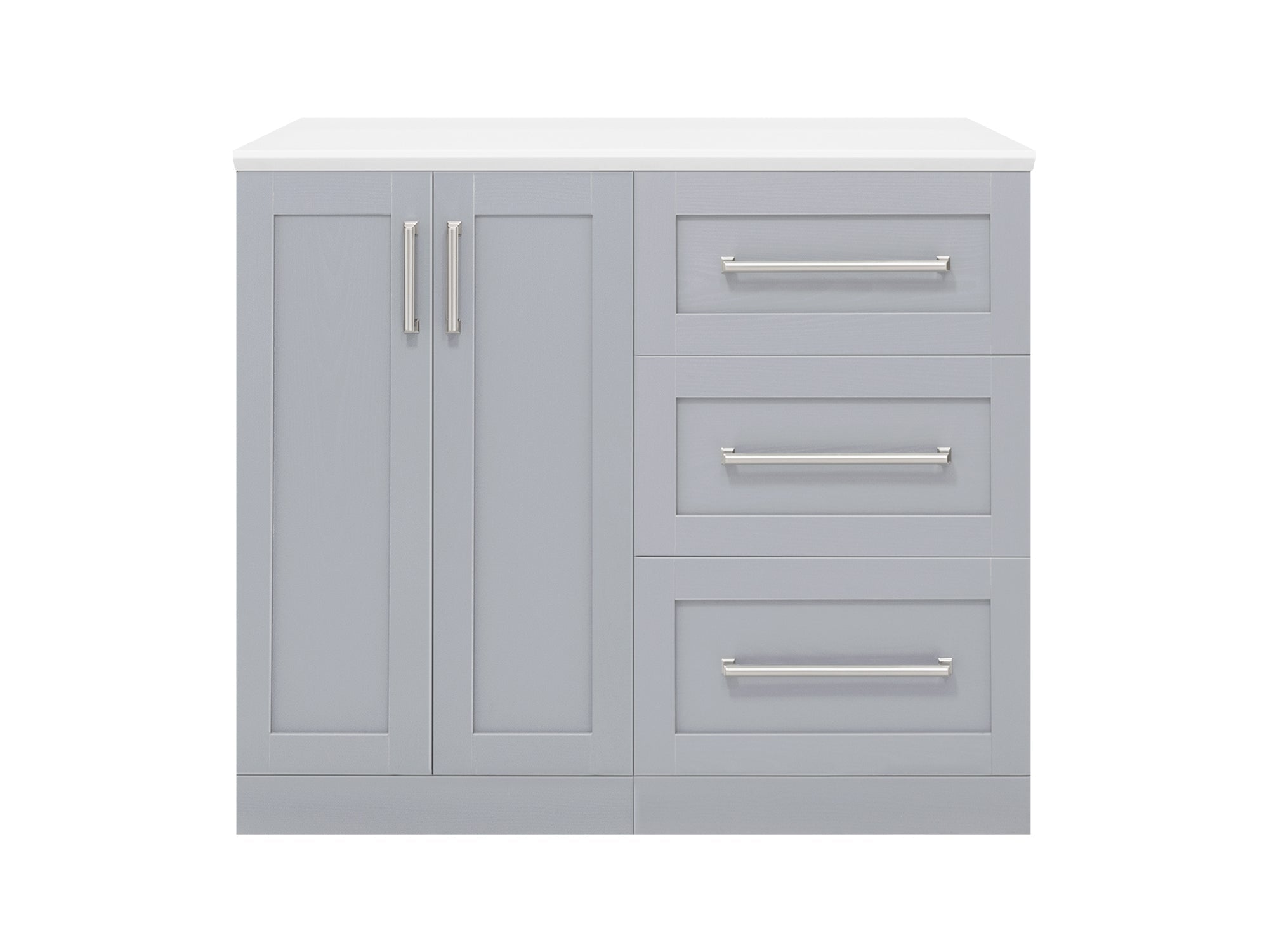 Home Bar 3 Piece Cabinet Set - 21 Inch