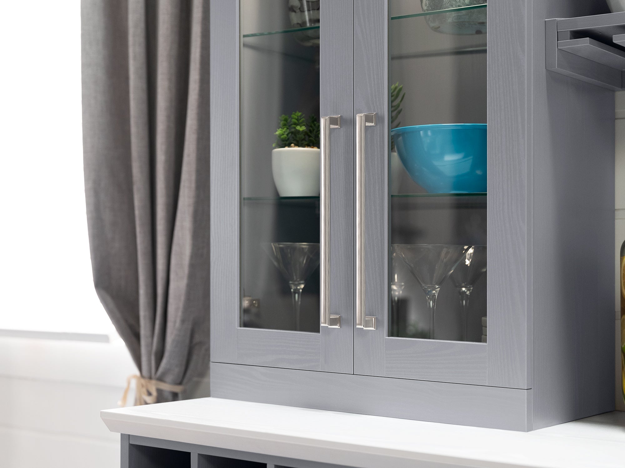 Home Bar 3 Piece Cabinet Set - 21 Inch