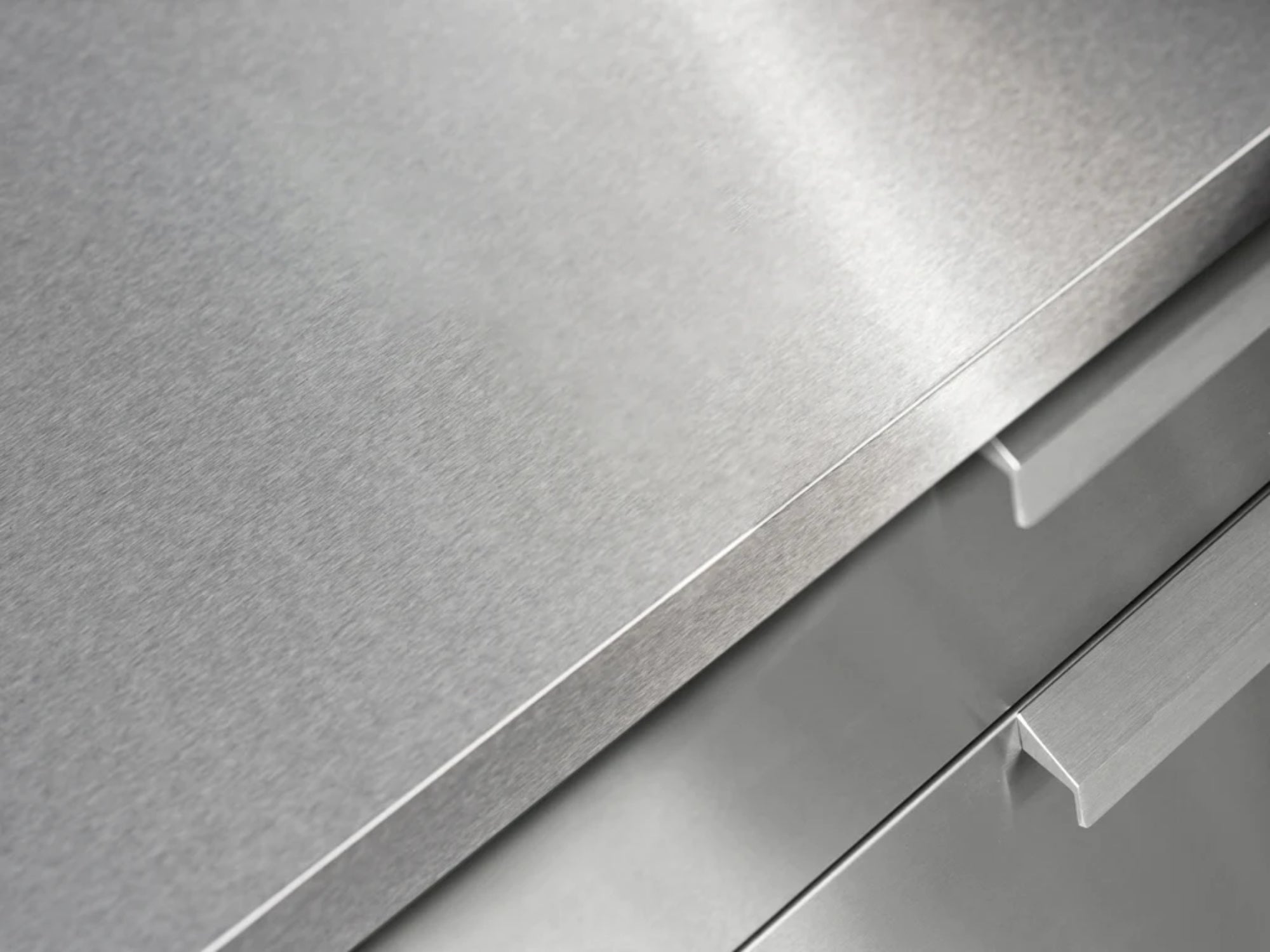 Outdoor Kitchen Stainless Steel Countertop 56 in.