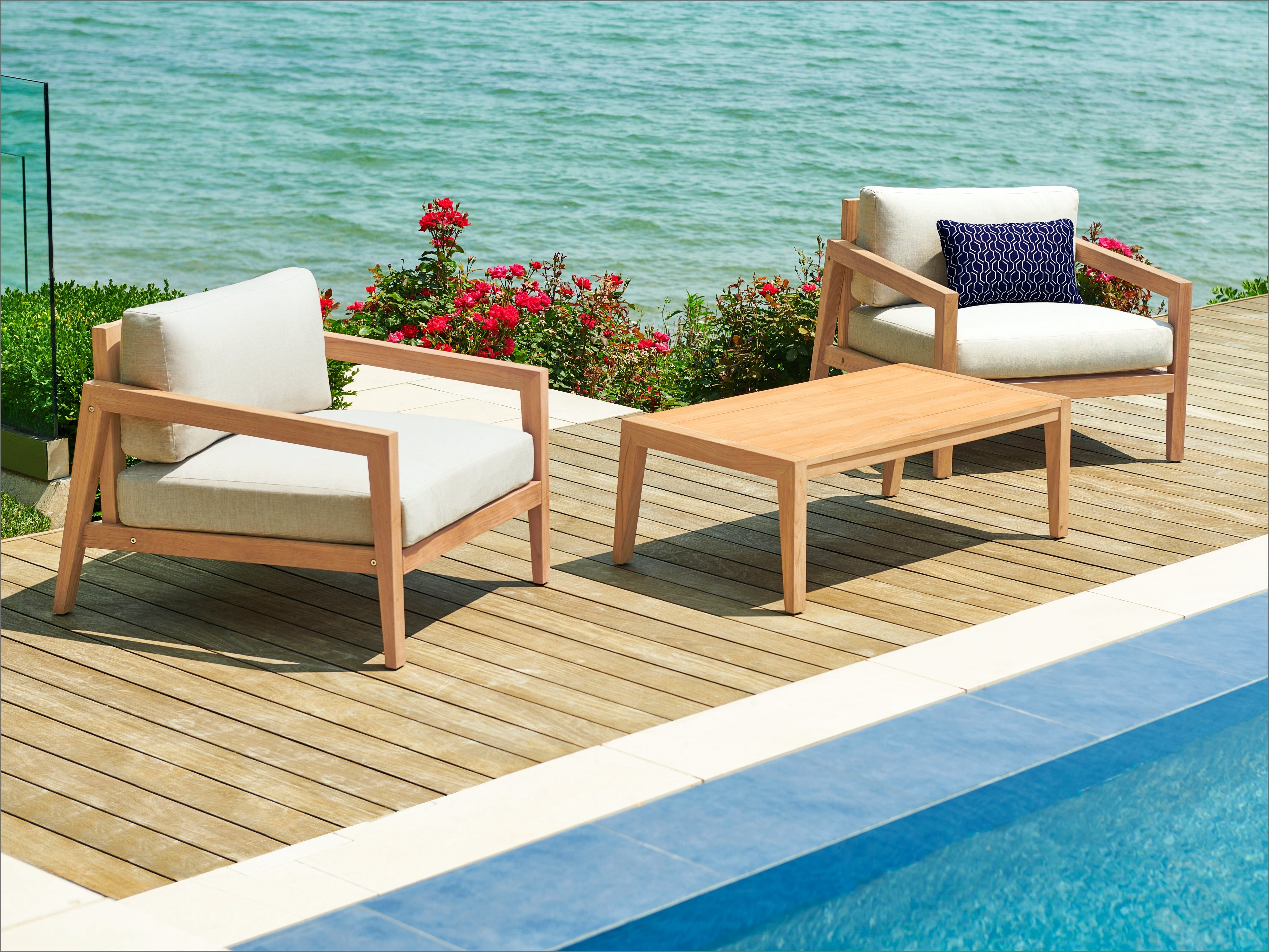 Sample - Premium Natural Teak Swatch