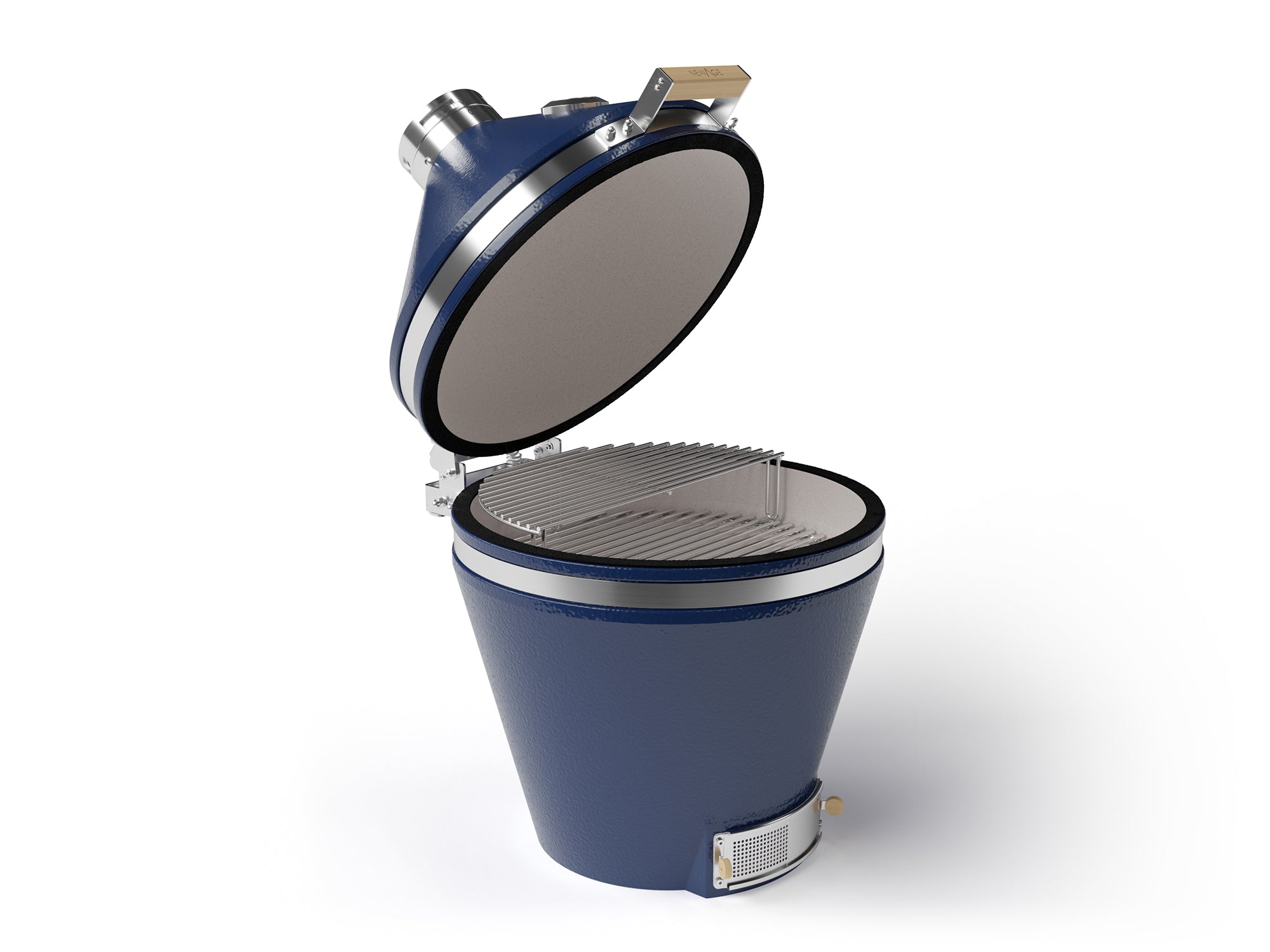 Outdoor Kitchen Platinum 22 in. Kamado