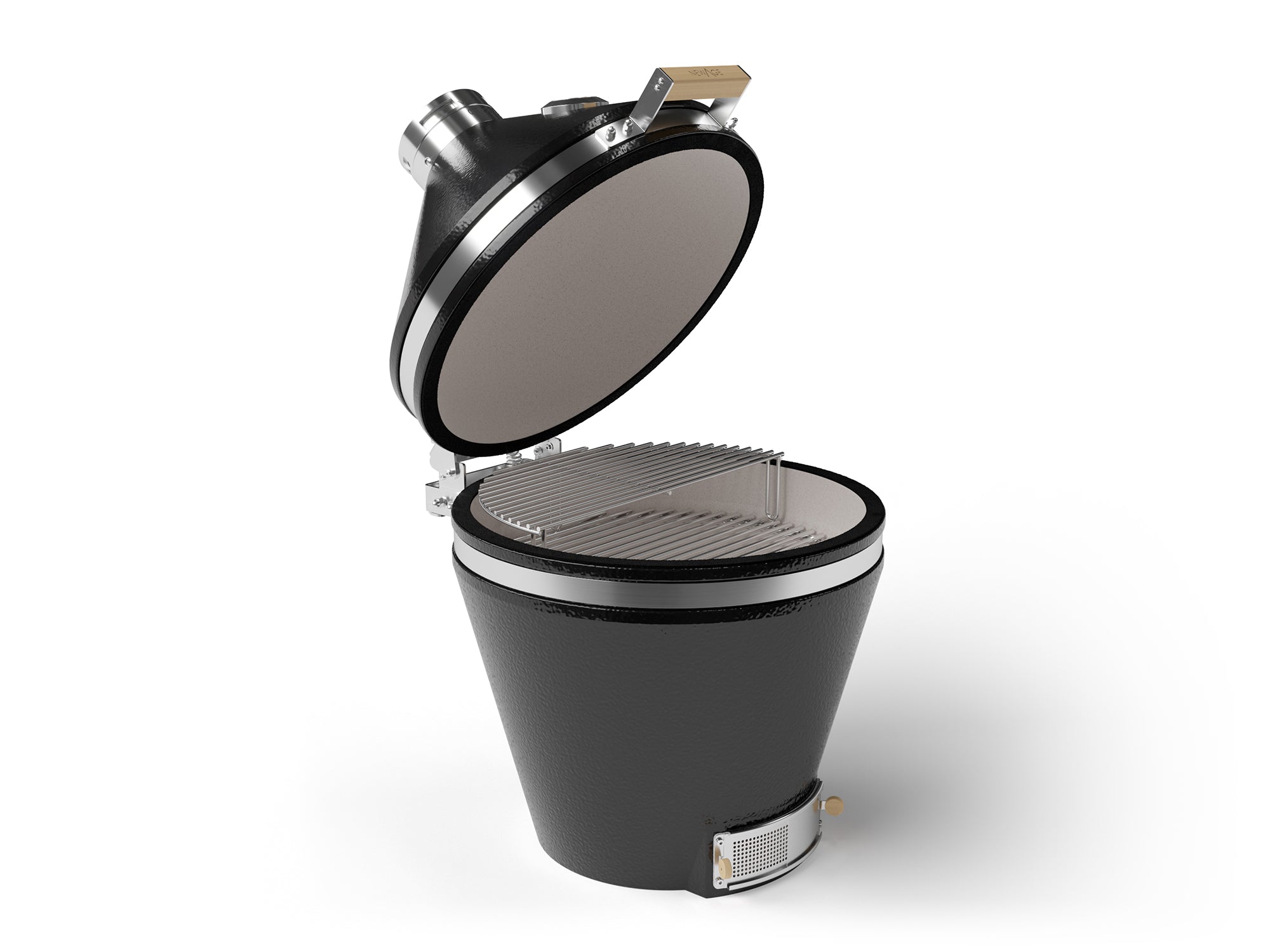 Outdoor Kitchen Platinum 22 in. Kamado
