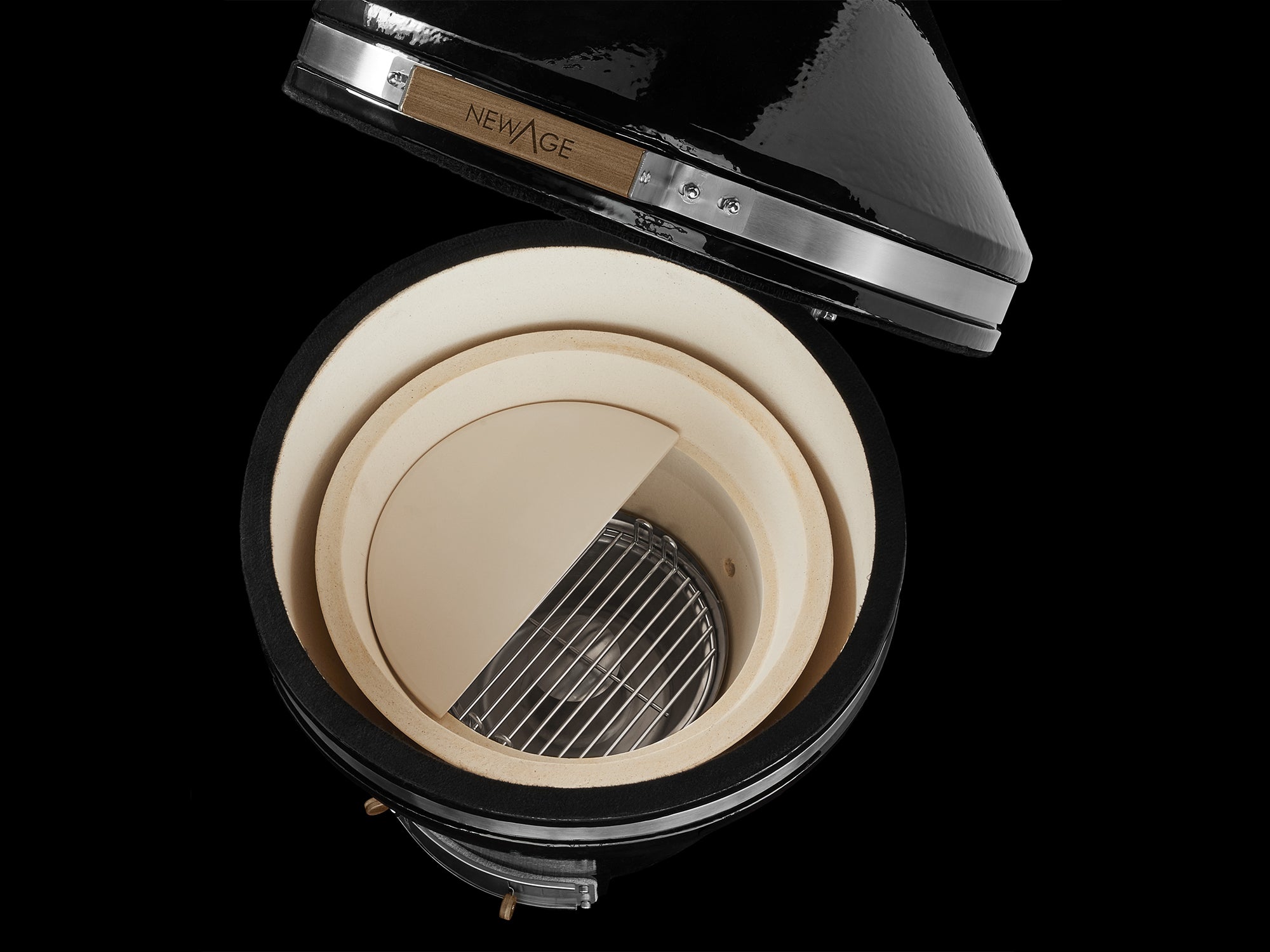Outdoor Kitchen Platinum 22 in. Kamado