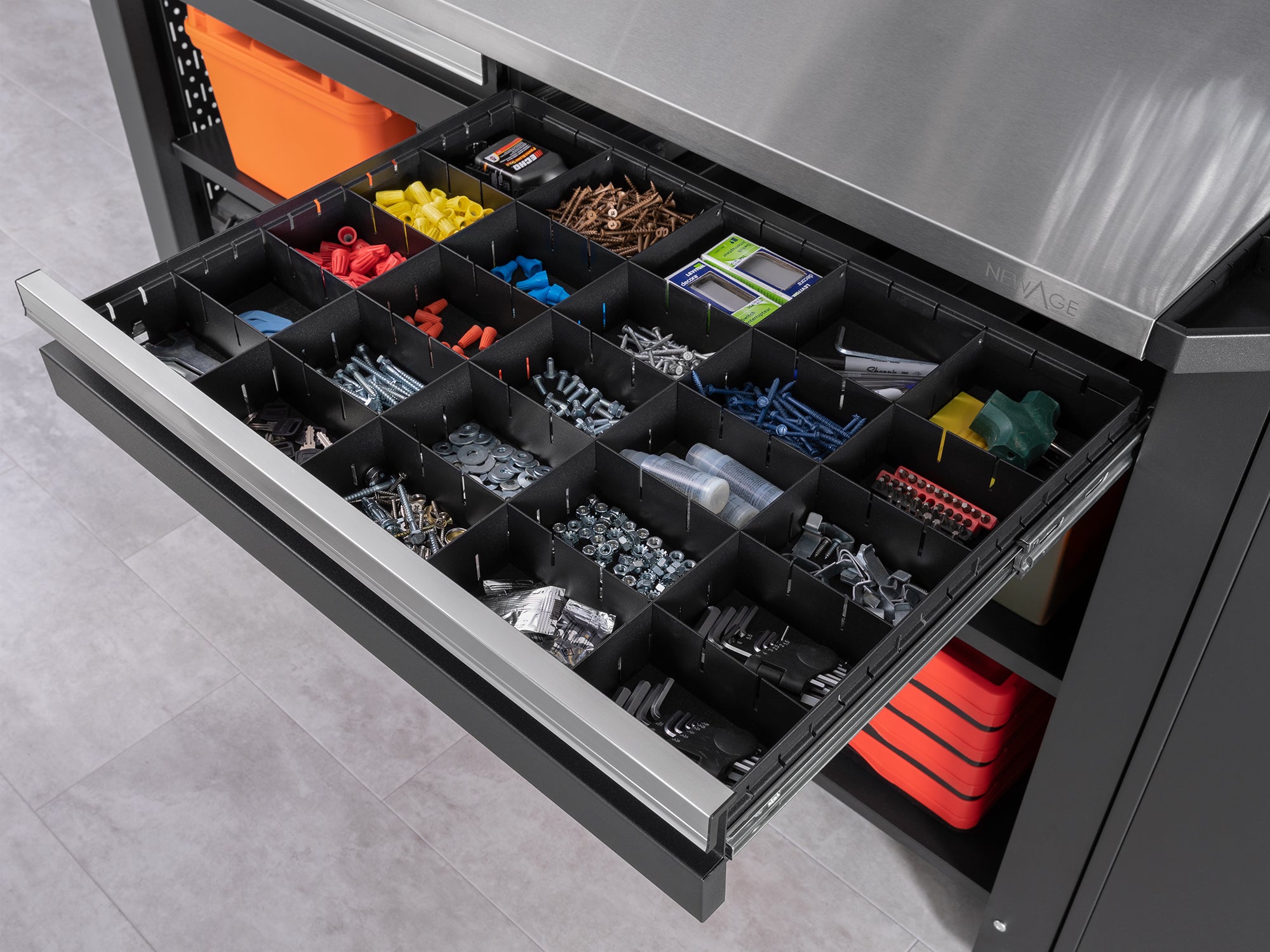 Pro Series 62 in. Workstation with 30 PC Accessory Kit