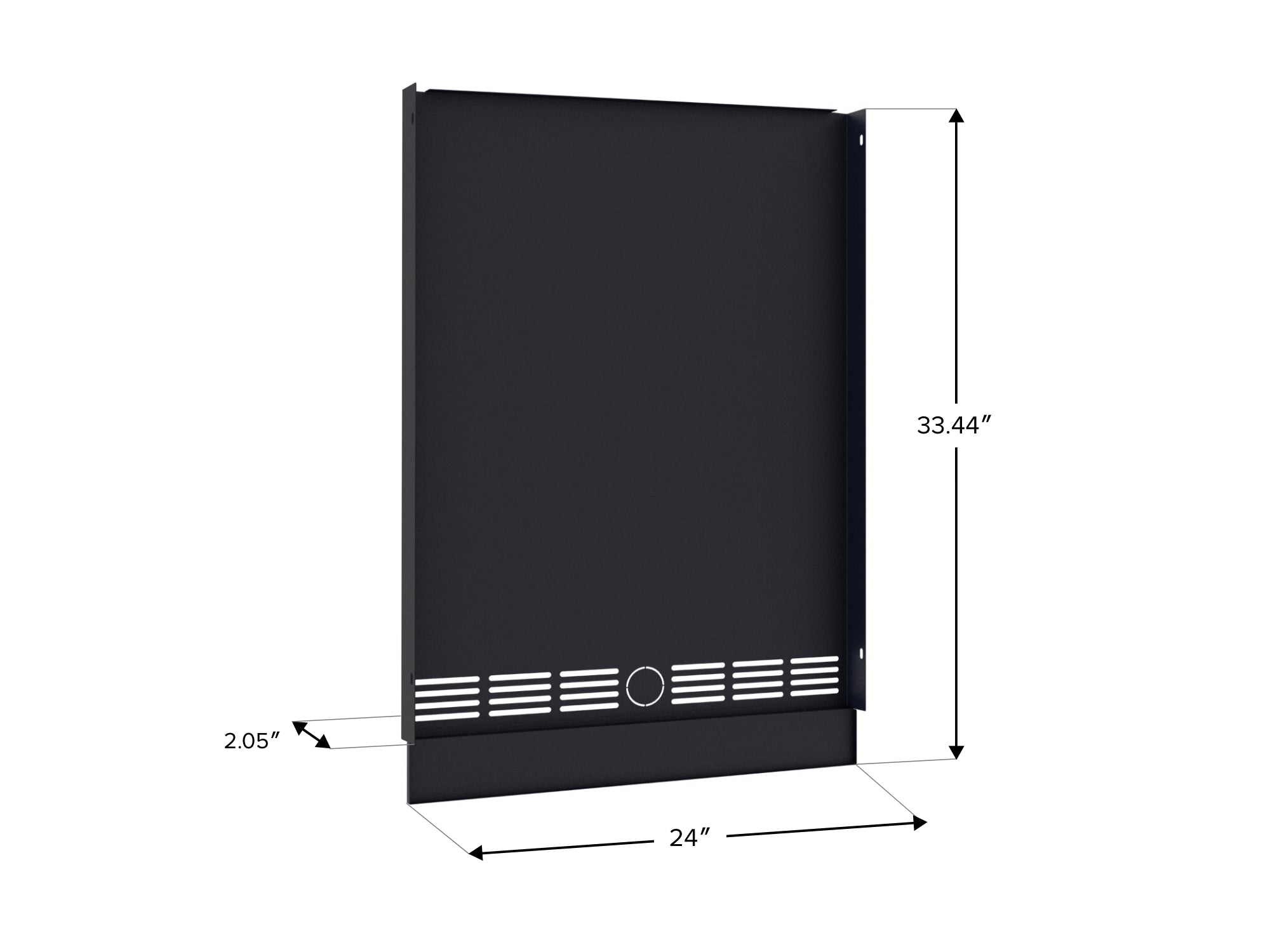 Classic Series Stainless Steel Outdoor Kitchen 24 in. Fridge Bracket Assembly