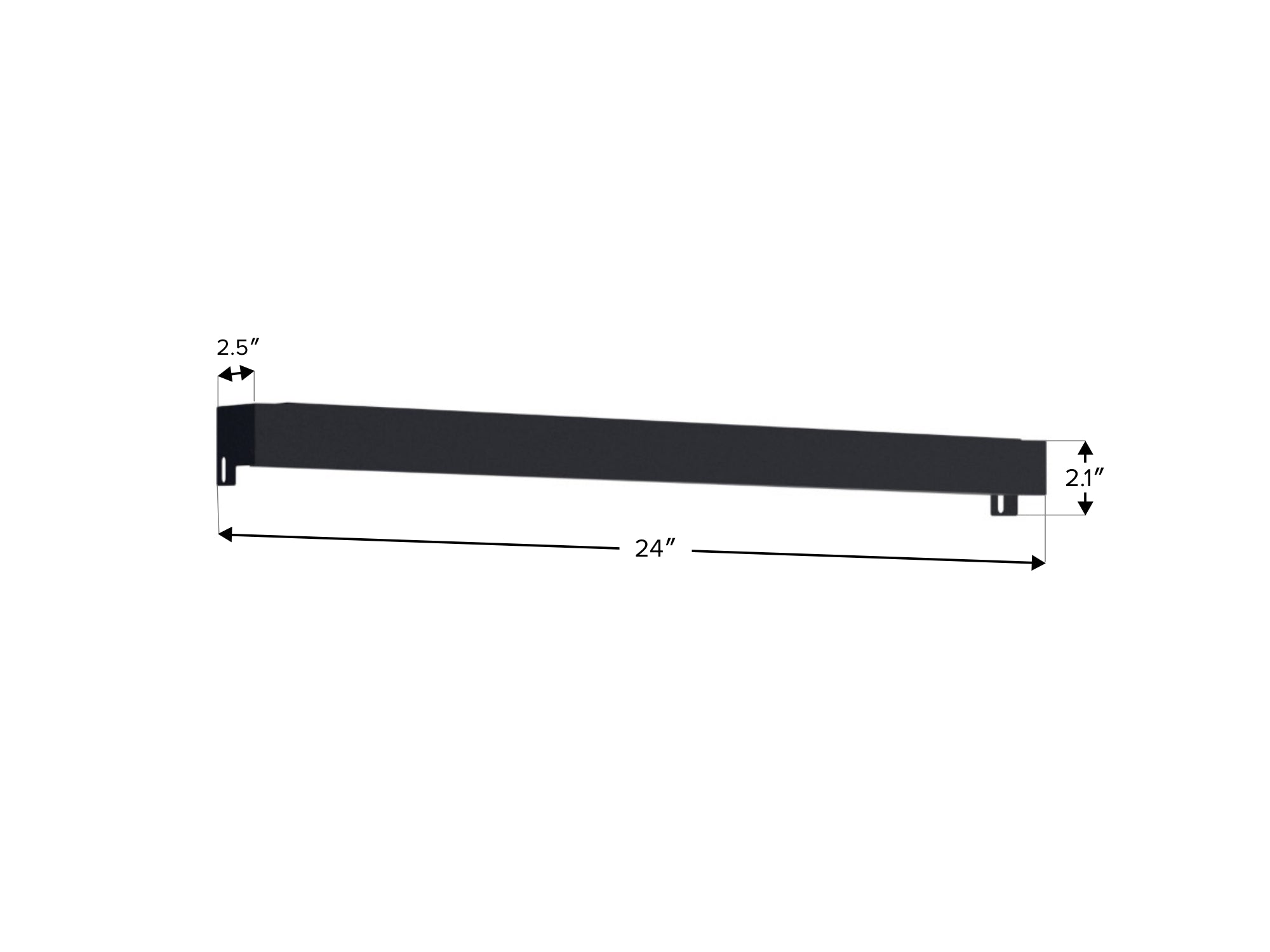 Classic Series Stainless Steel Outdoor Kitchen 24 in. Fridge Bracket Assembly