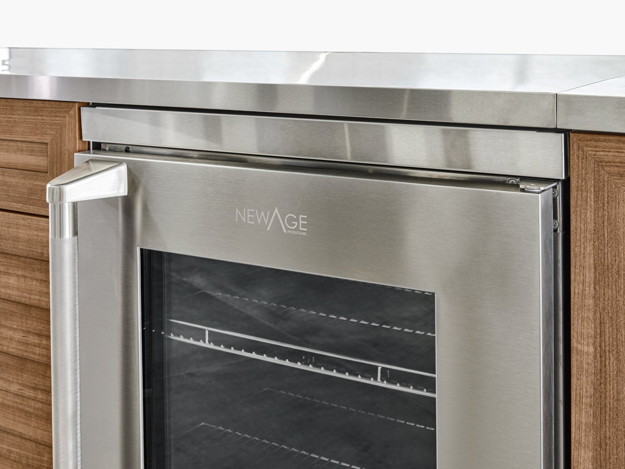 Classic Series Stainless Steel Outdoor Kitchen 24 in. Fridge Bracket Assembly