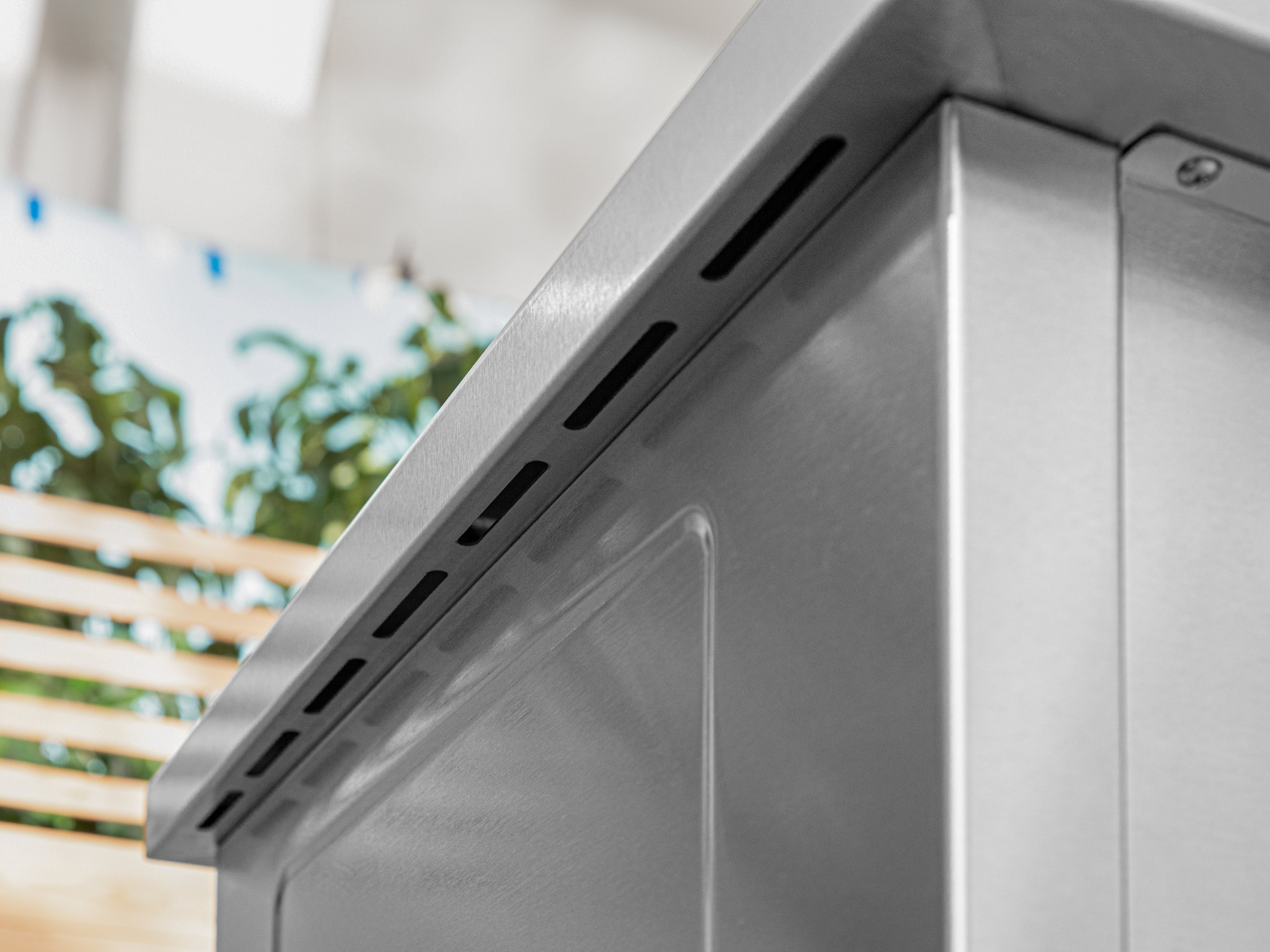 Outdoor Kitchen 33 in. Platinum Built-In Pizza Oven