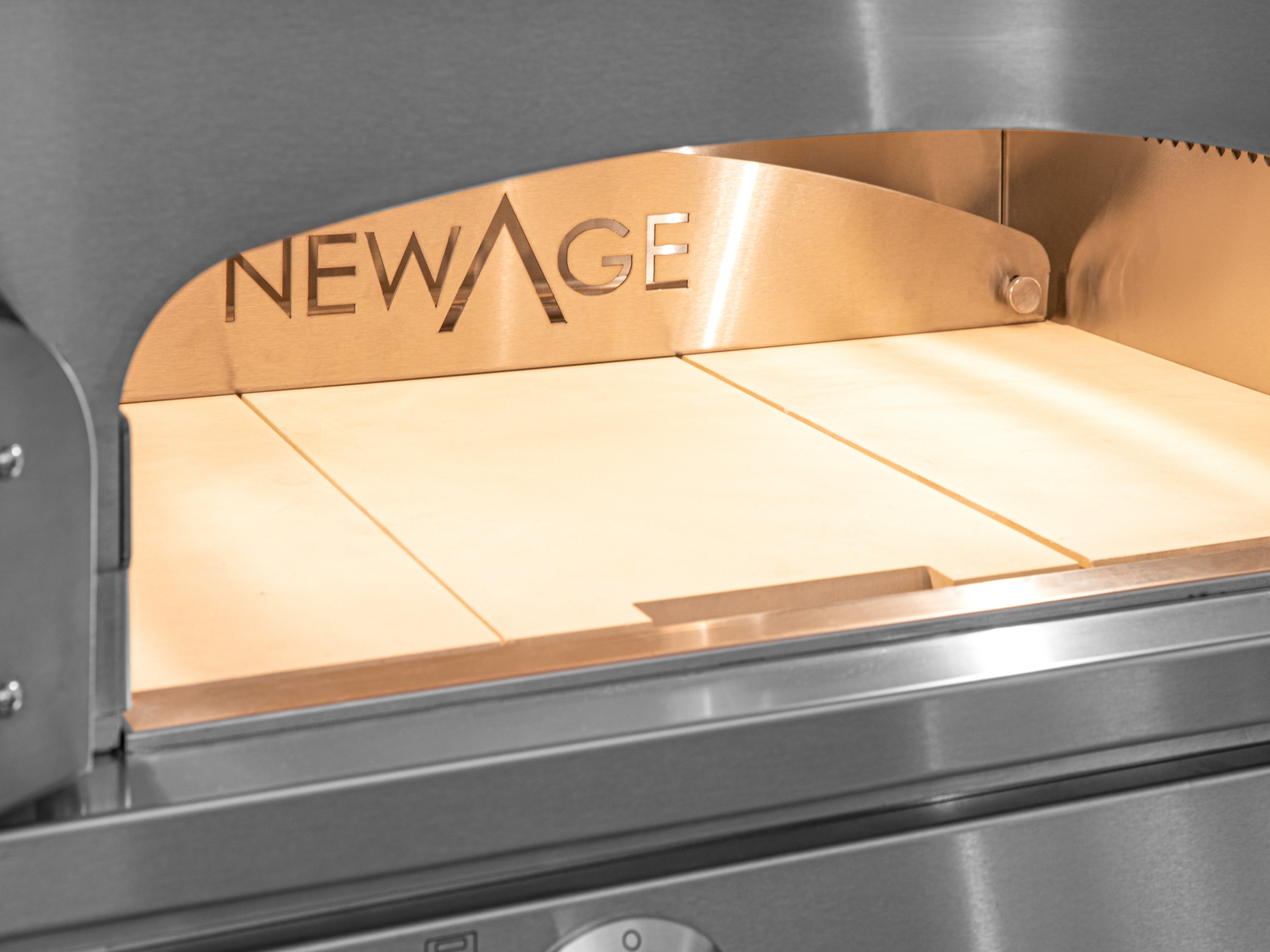 Outdoor Kitchen 33 in. Platinum Built-In Pizza Oven