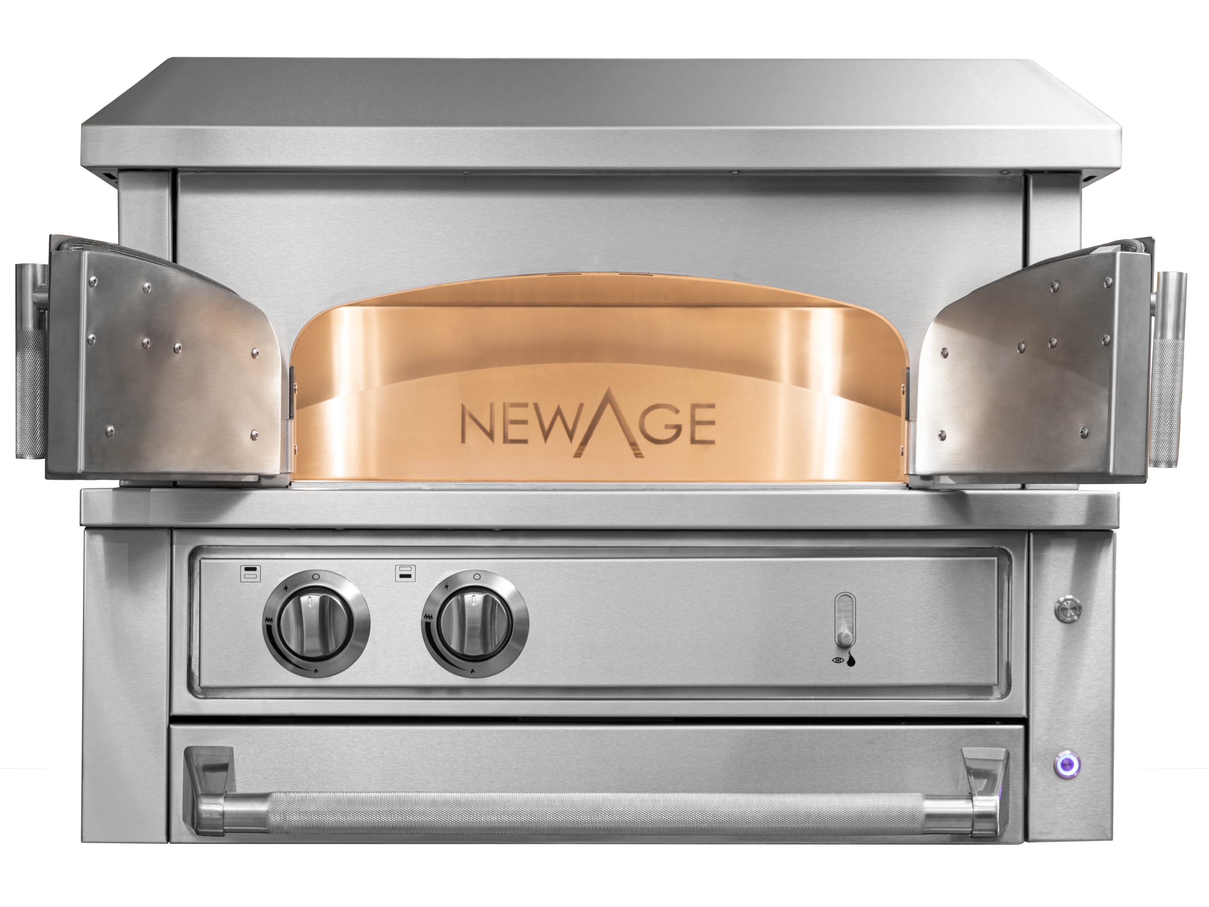 Outdoor Kitchen 33 in. Platinum Built-In Pizza Oven