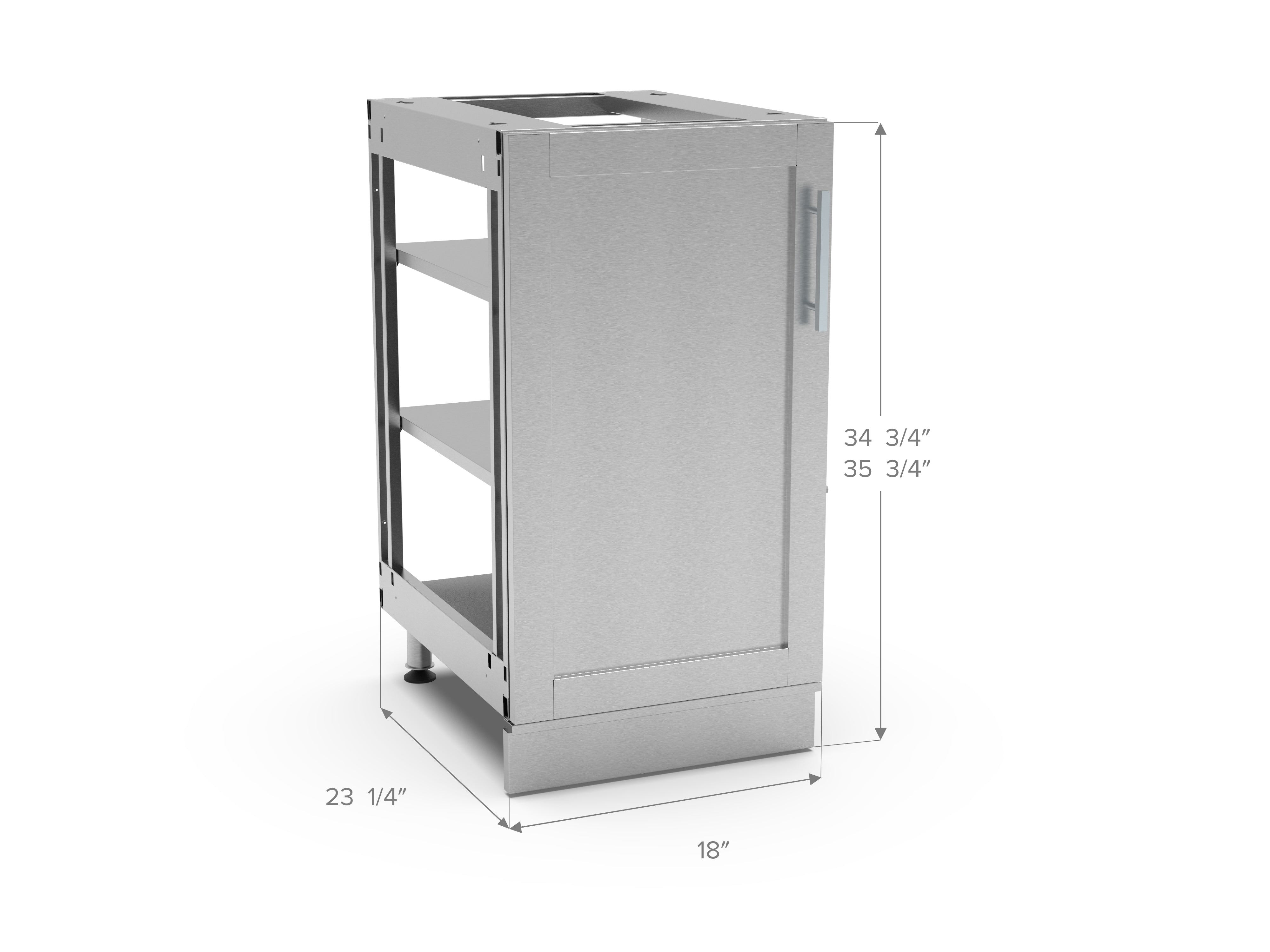 Signature Series Outdoor Kitchen 18 in. 1 Door Cabinet