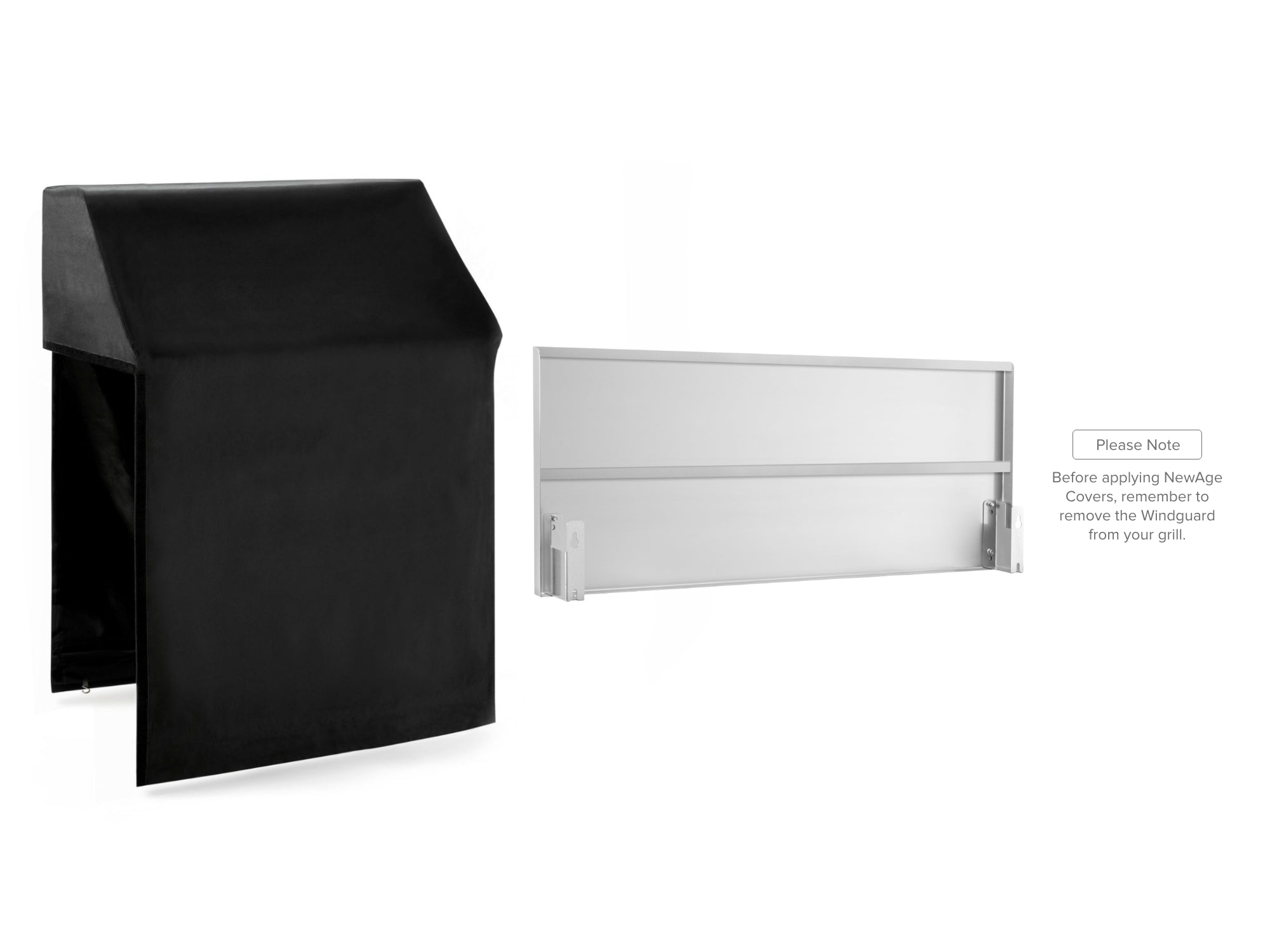 Classic Outdoor Kitchen Platinum Grill Cabinet Covers Right/Left Side Panel Cover