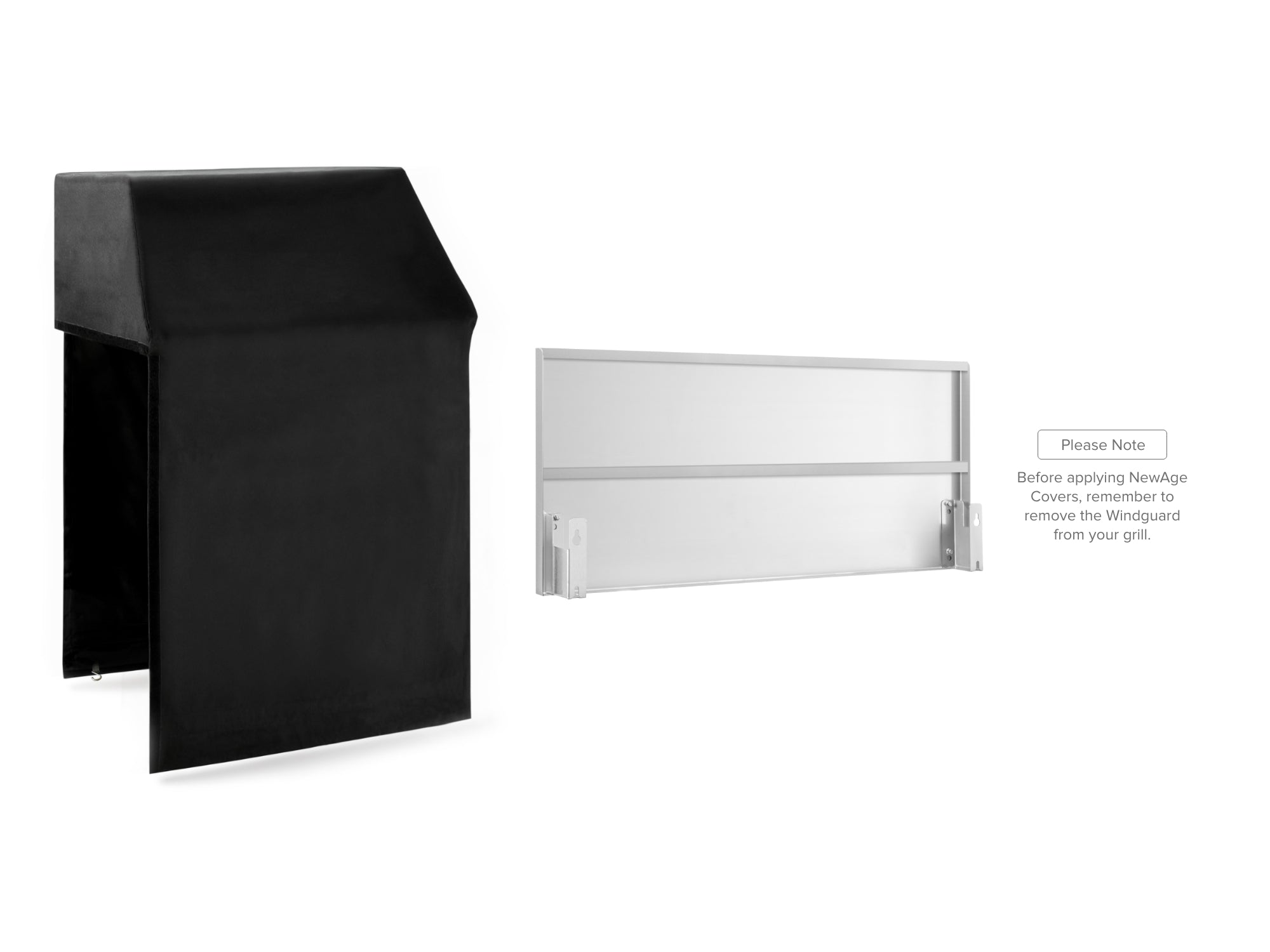 Classic Outdoor Kitchen Platinum Grill Cabinet Covers Right/Left Side Panel Cover