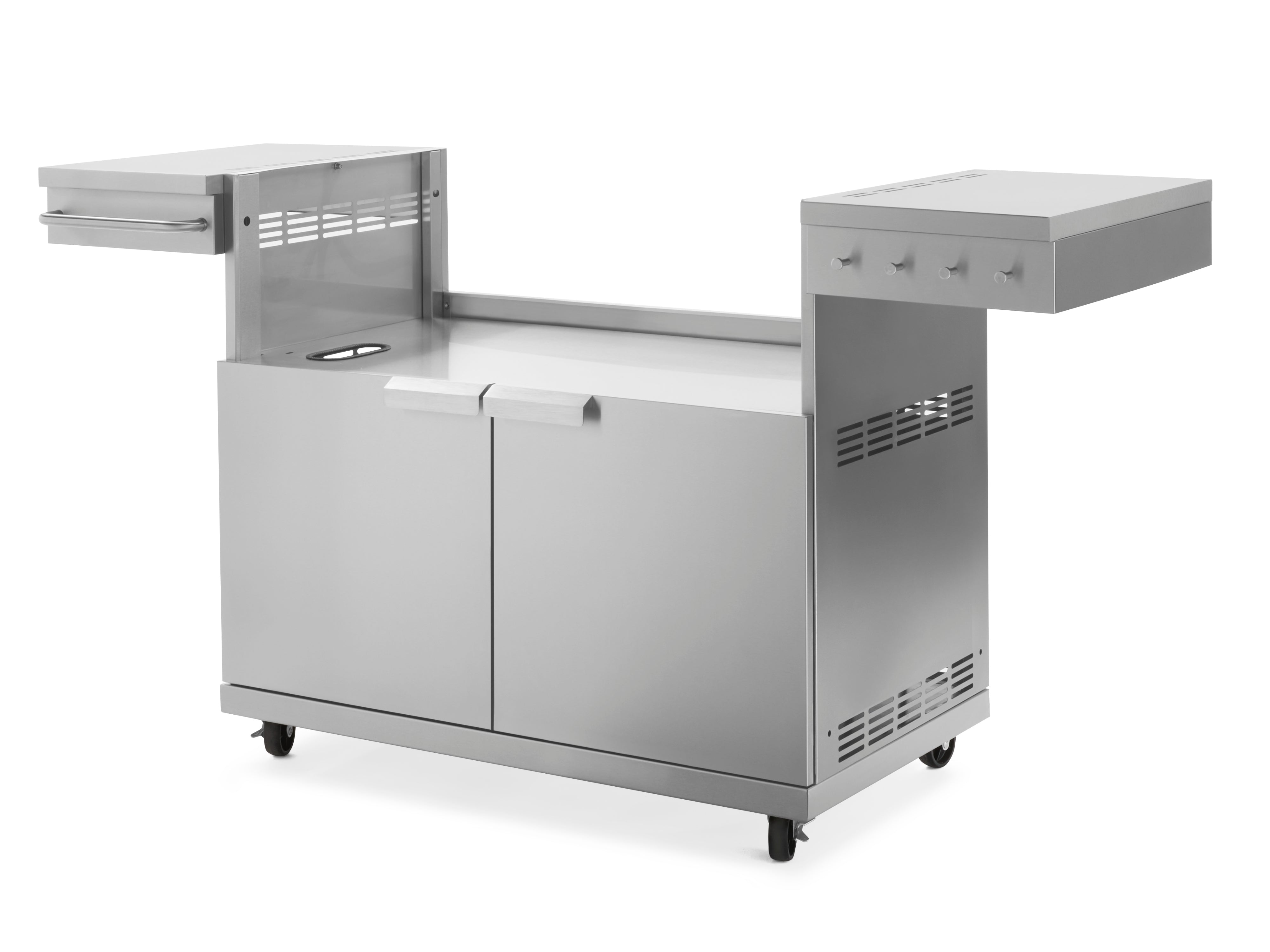 Outdoor Kitchen Classic Stainless Steel Grill Cart