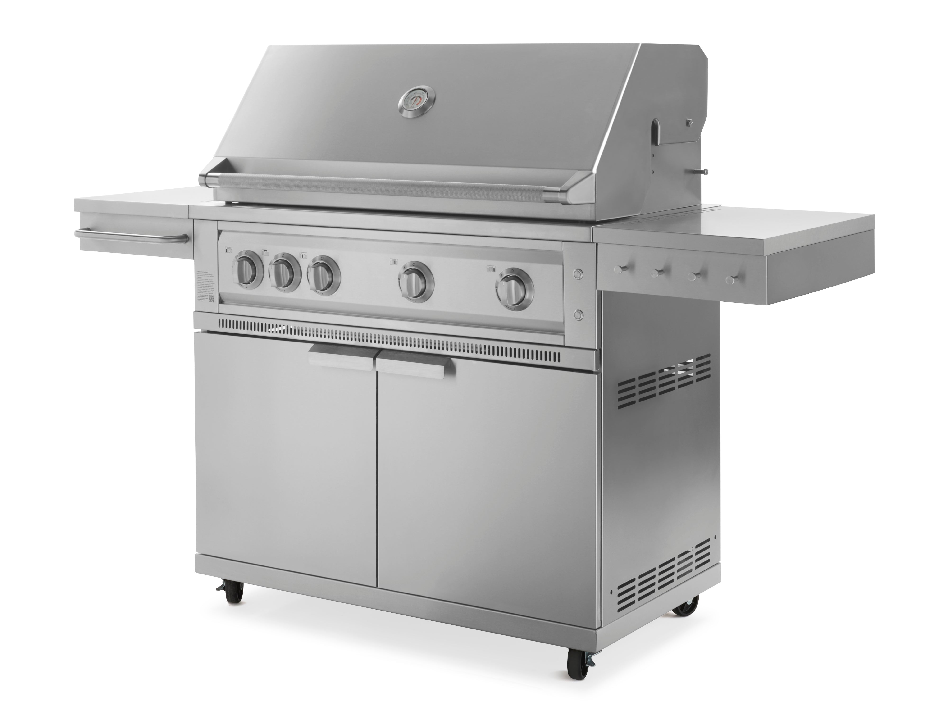 Outdoor Kitchen Classic Stainless Steel Grill Cart
