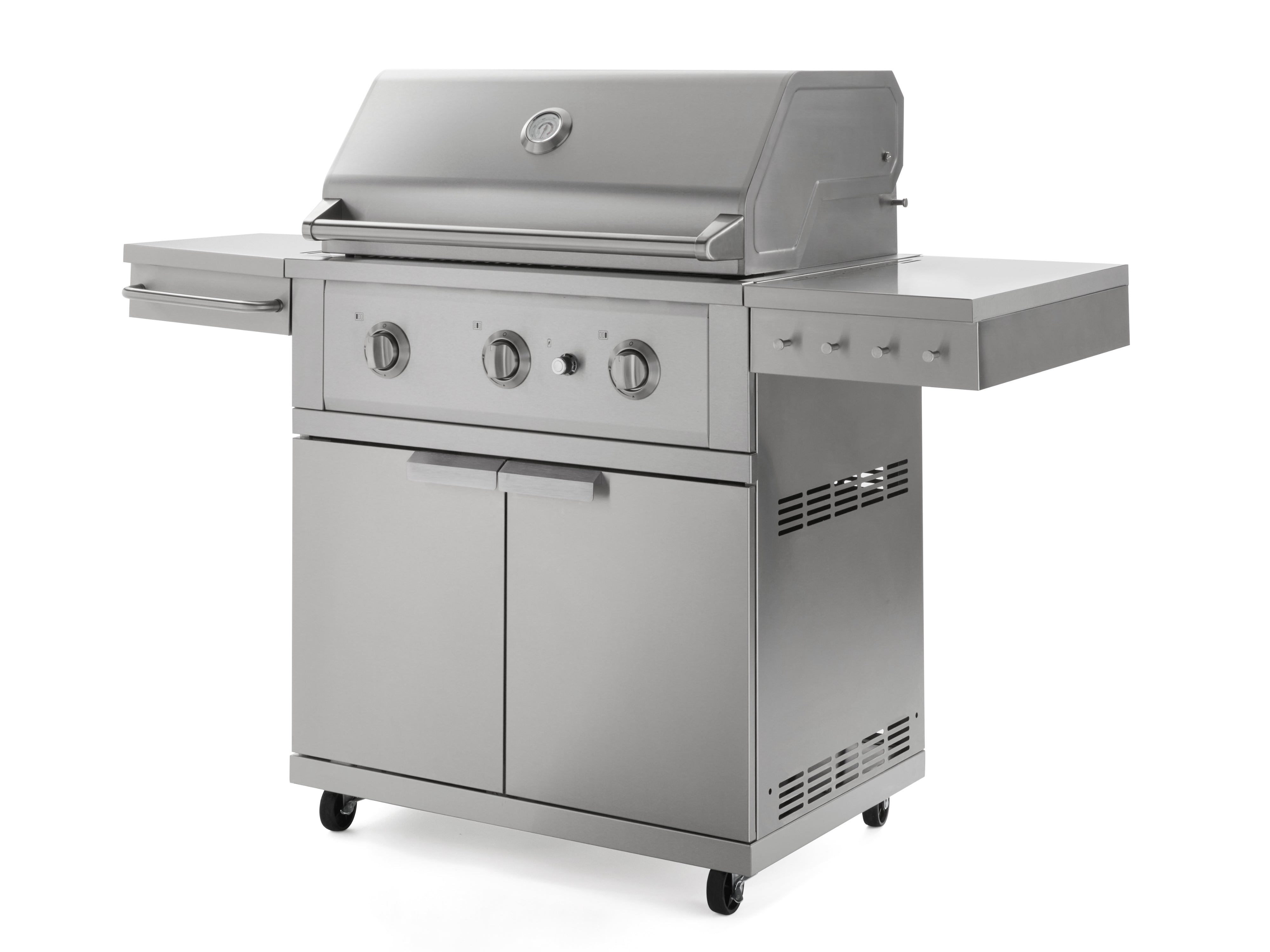 Outdoor Kitchen Classic Stainless Steel Grill Cart