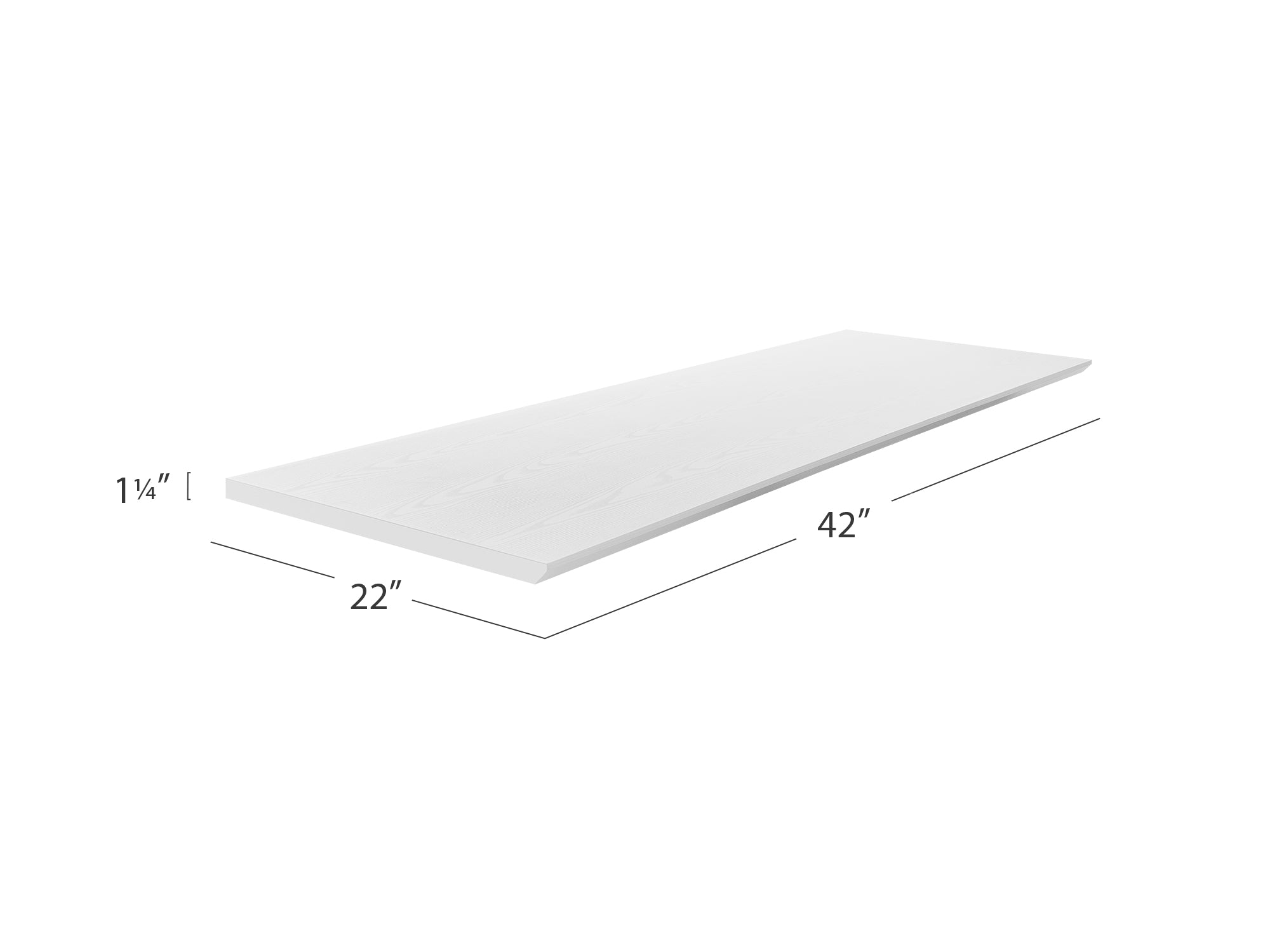 Home Bar Series 42 in. Melamine Countertop