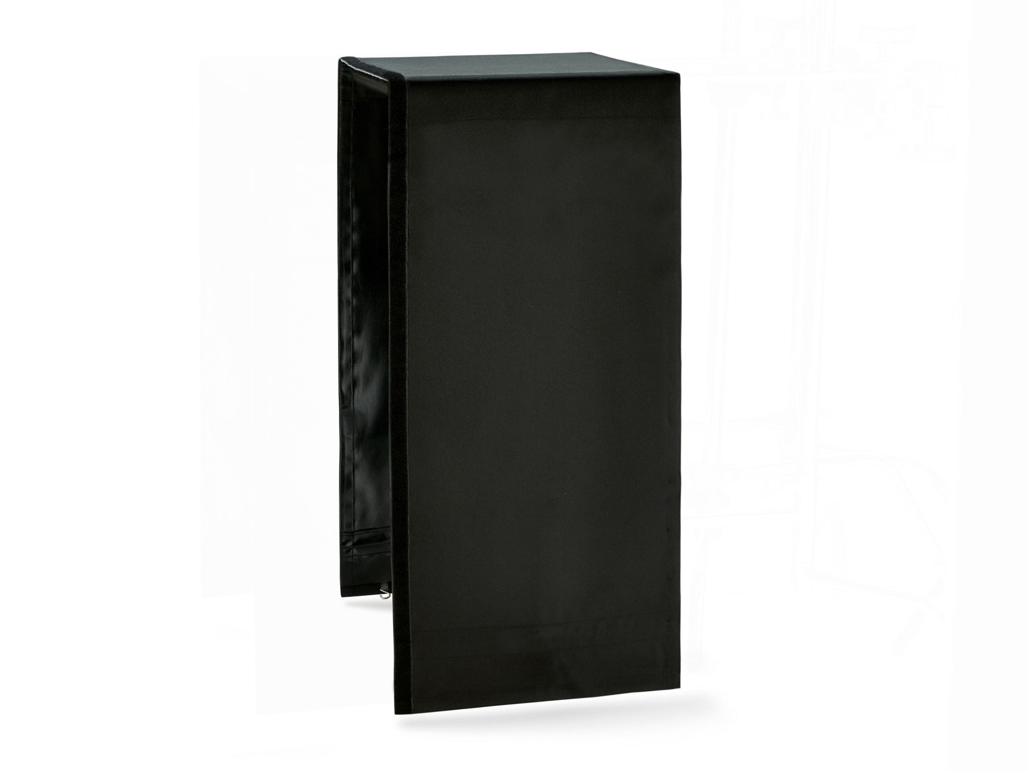Classic Outdoor Kitchen Cabinet Cover: 16 in. Dual Side Burner Black Cover