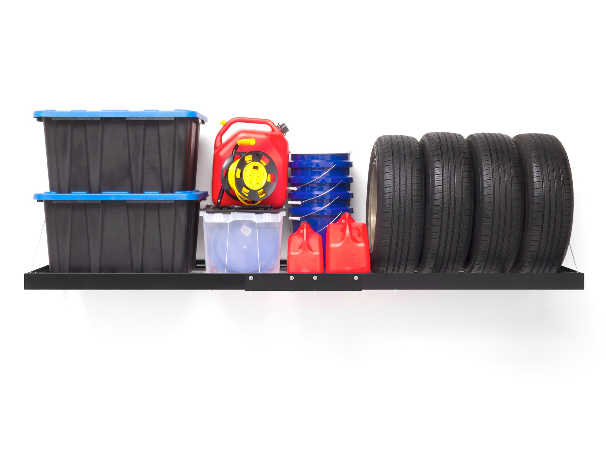 Pro Series 2 ft. x 8 ft. Wall Mounted Steel Shelf
