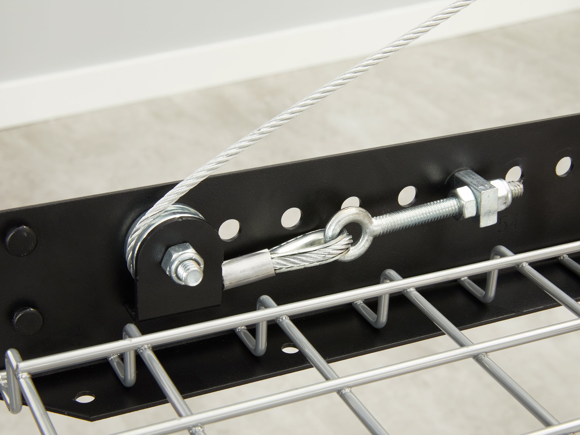 Pro Series 2 ft. x 8 ft. Wall Mounted Steel Shelf
