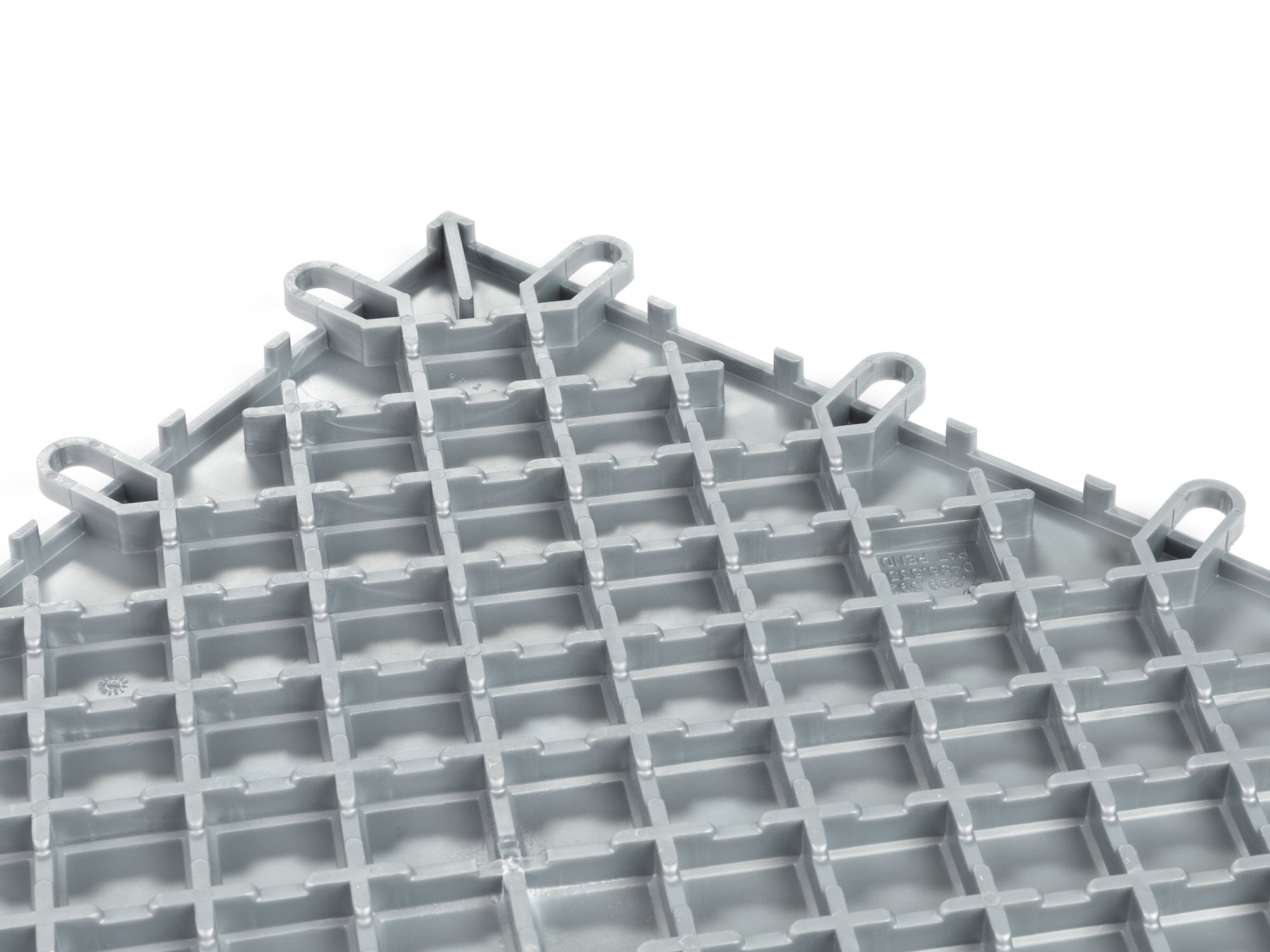 12in x 12in Diamond Plate Pattern Polypropylene Garage Flooring Tiles (48-Pack)