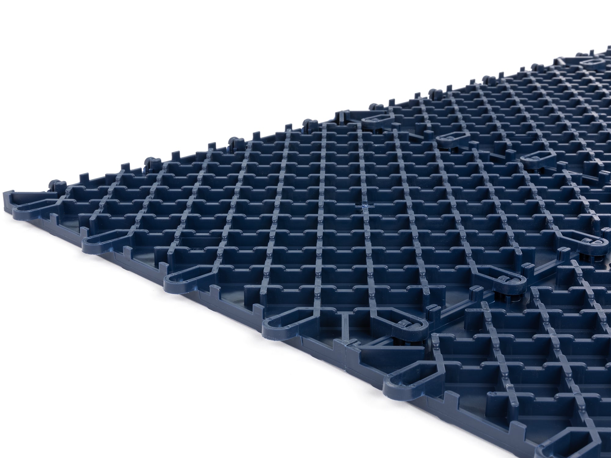 12in x 12in Diamond Plate Pattern Polypropylene Garage Flooring Tiles (48-Pack)