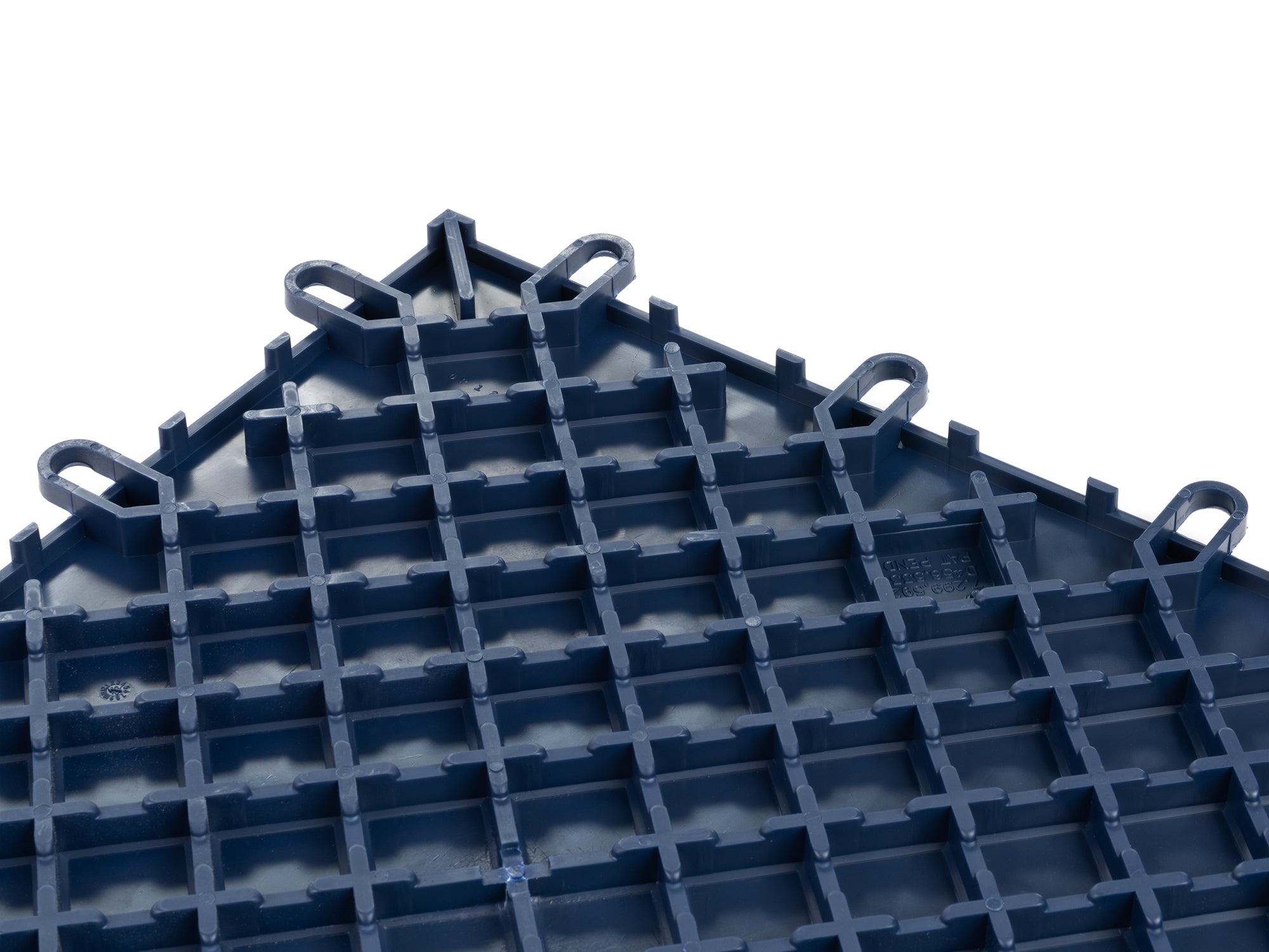 12in x 12in Diamond Plate Pattern Polypropylene Garage Flooring Tiles (48-Pack)