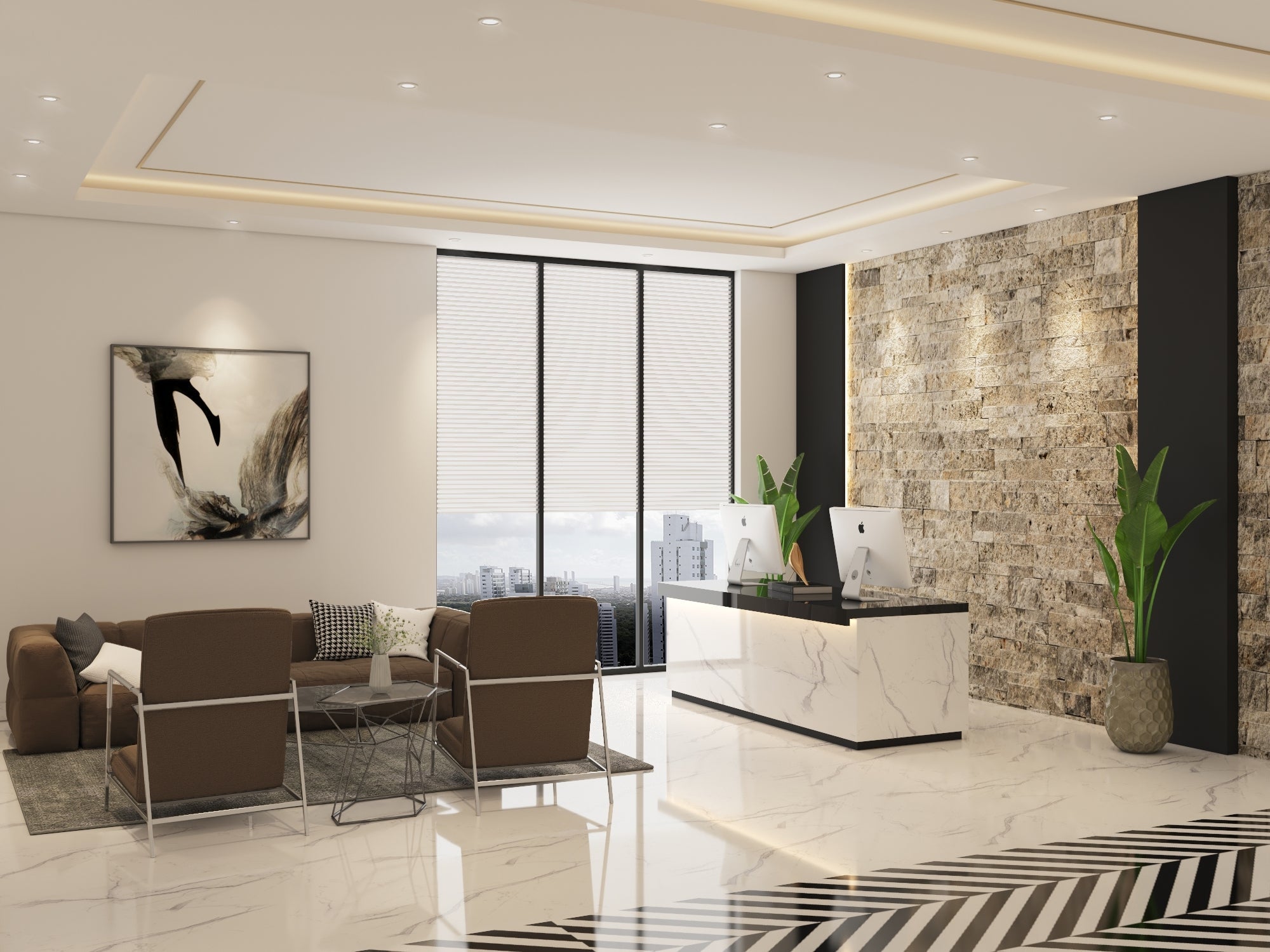 Natural Stacked Stone Panel (Pack of 6)