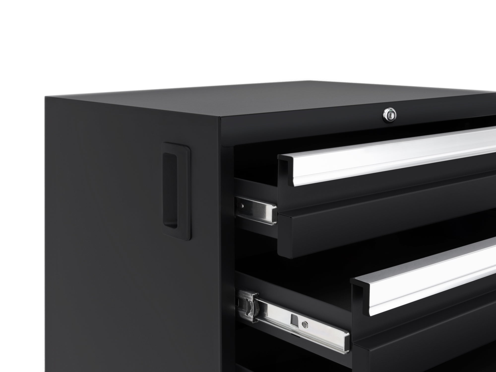 Bold Series 7 Piece Cabinet Set with Tool, Base, Wall Cabinets and 30 in. Lockers