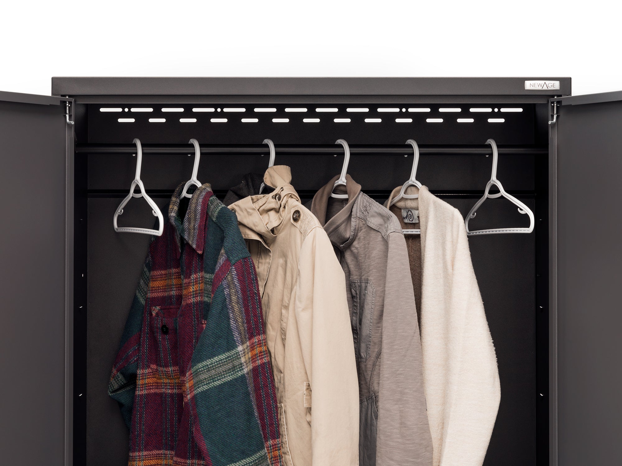 Bold Series 7 Piece Cabinet Set with Tool, Base, Wall Cabinets and 30 in. Lockers