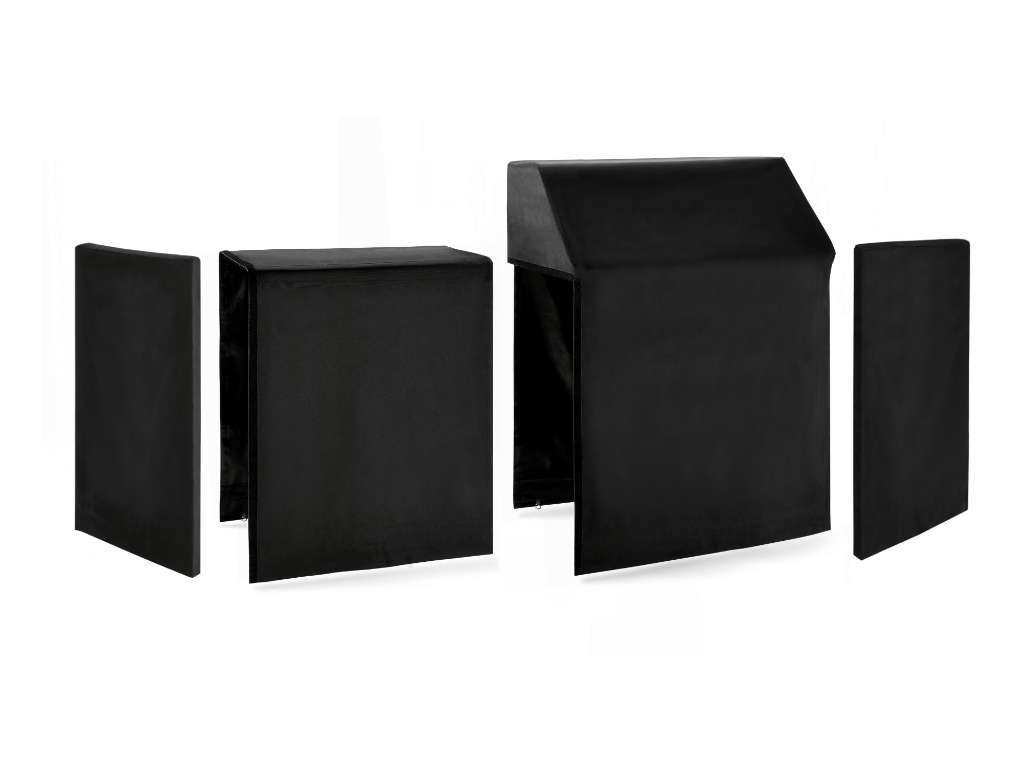 Classic Outdoor Kitchen Performance Grill Cabinet Covers with Right/Left Side Panel Cover