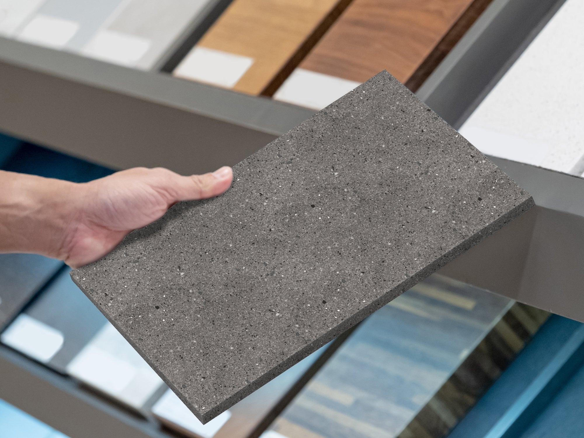 Outdoor Kitchen Stainless-Steel Louvered Doors 5 Piece Cabinet Set with 3-Drawer, Bar, Grill Cabinet, Performance Grill and Countertop