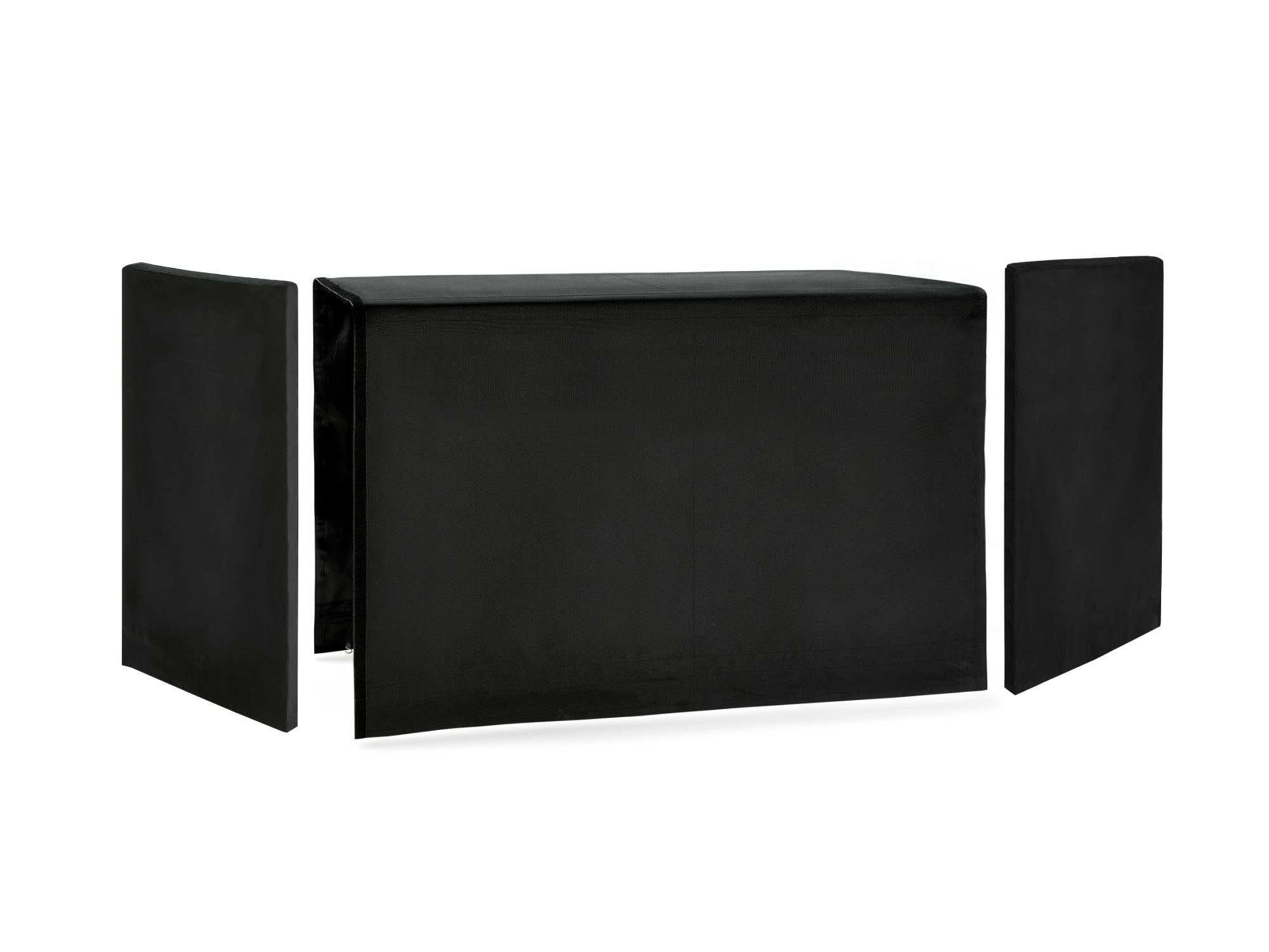 Outdoor Kitchen Classic Cover Bundle: 88 in. Cabinet Set, Right/Left End Cover Panel