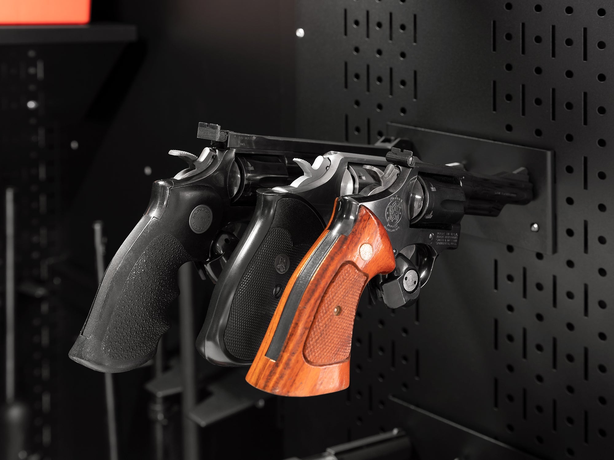 Secure Gun Cabinet Accessory - Pistol Holder (Pack of 2)