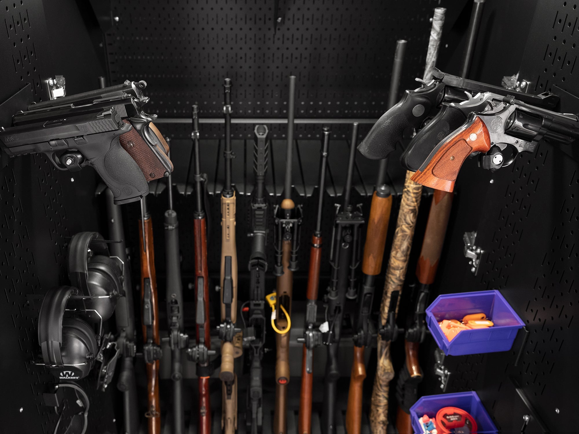 Secure Gun Cabinet Accessory - Pistol Holder (Pack of 2)