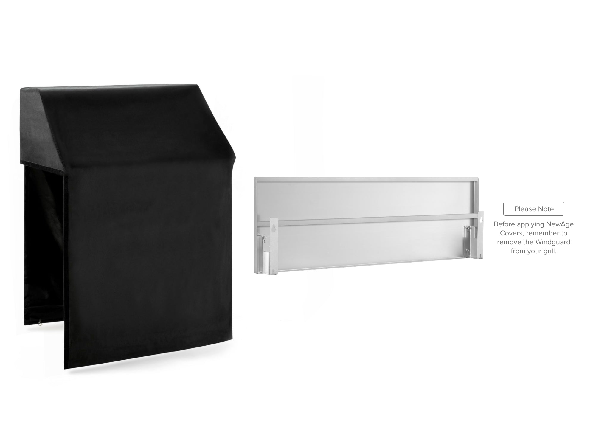 Outdoor Kitchen Classic Cover Bundle: Performance Grill, 88 in. Cabinet Set, Right/Left End Cover Panel