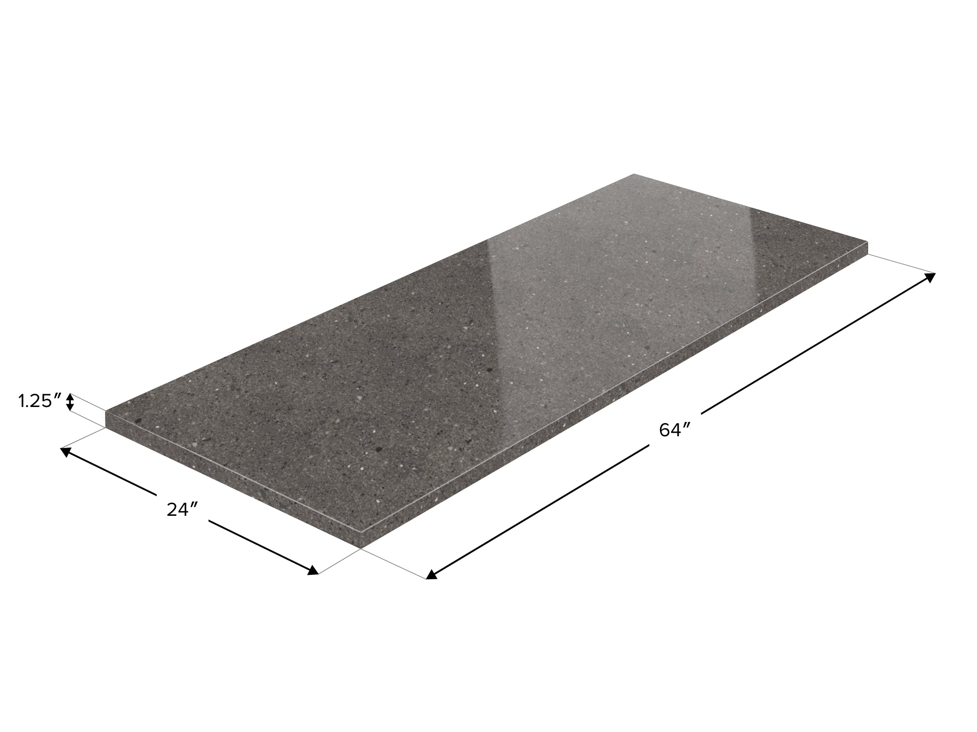 Classic Series Outdoor Kitchen Engineered Stone Countertop (1 x 64 in. Countertop)