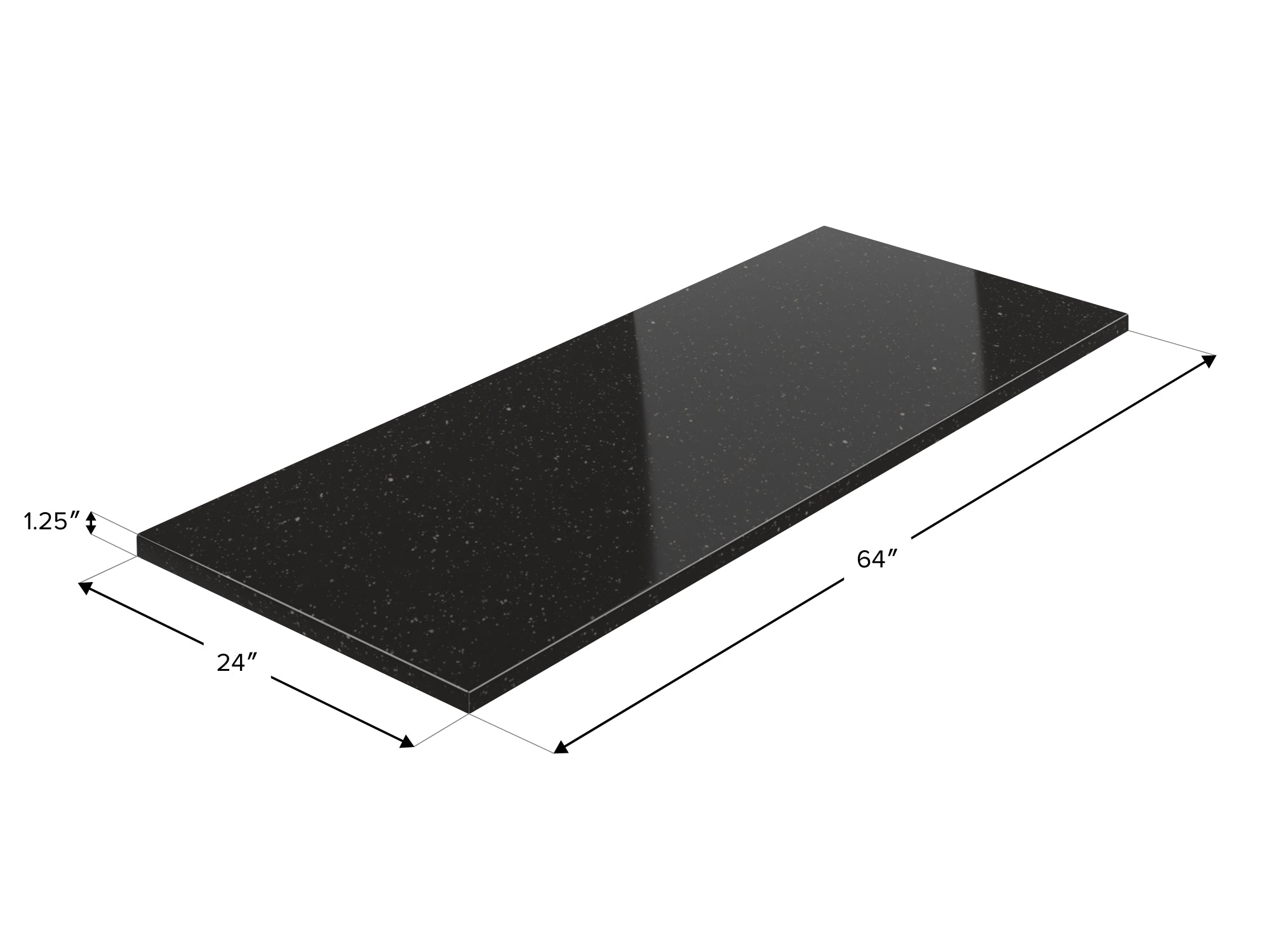 Classic Series Outdoor Kitchen Engineered Stone Countertop (1 x 64 in. Countertop)
