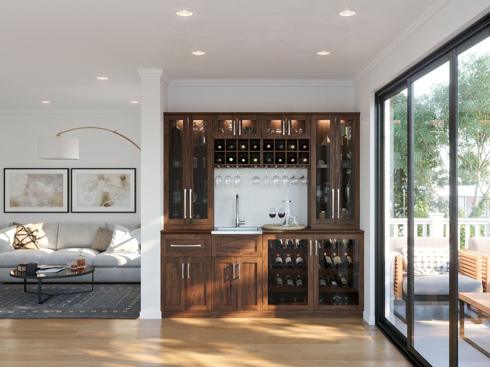 Home Bar Melamine Countertop