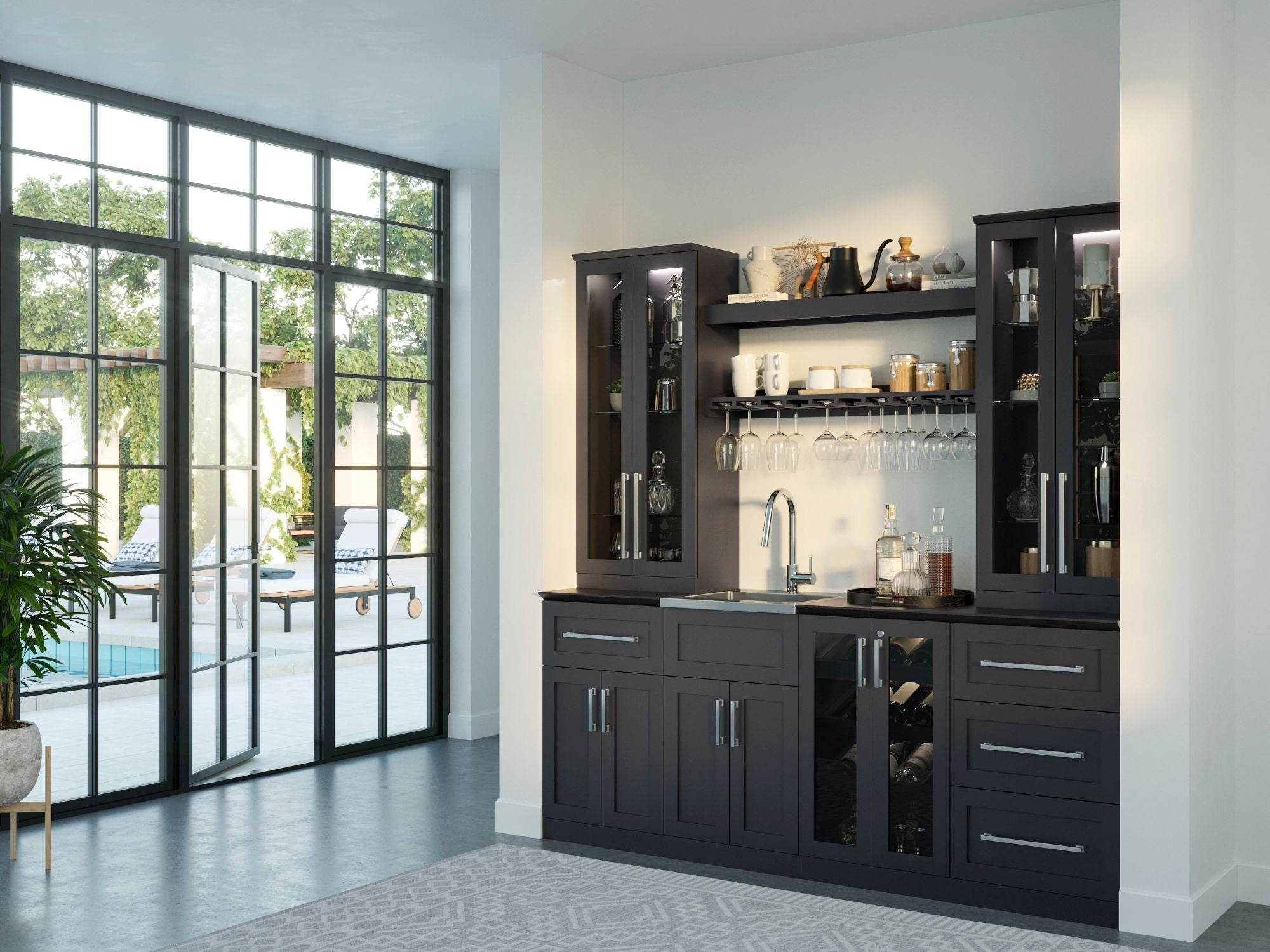 Home Bar Melamine Countertop