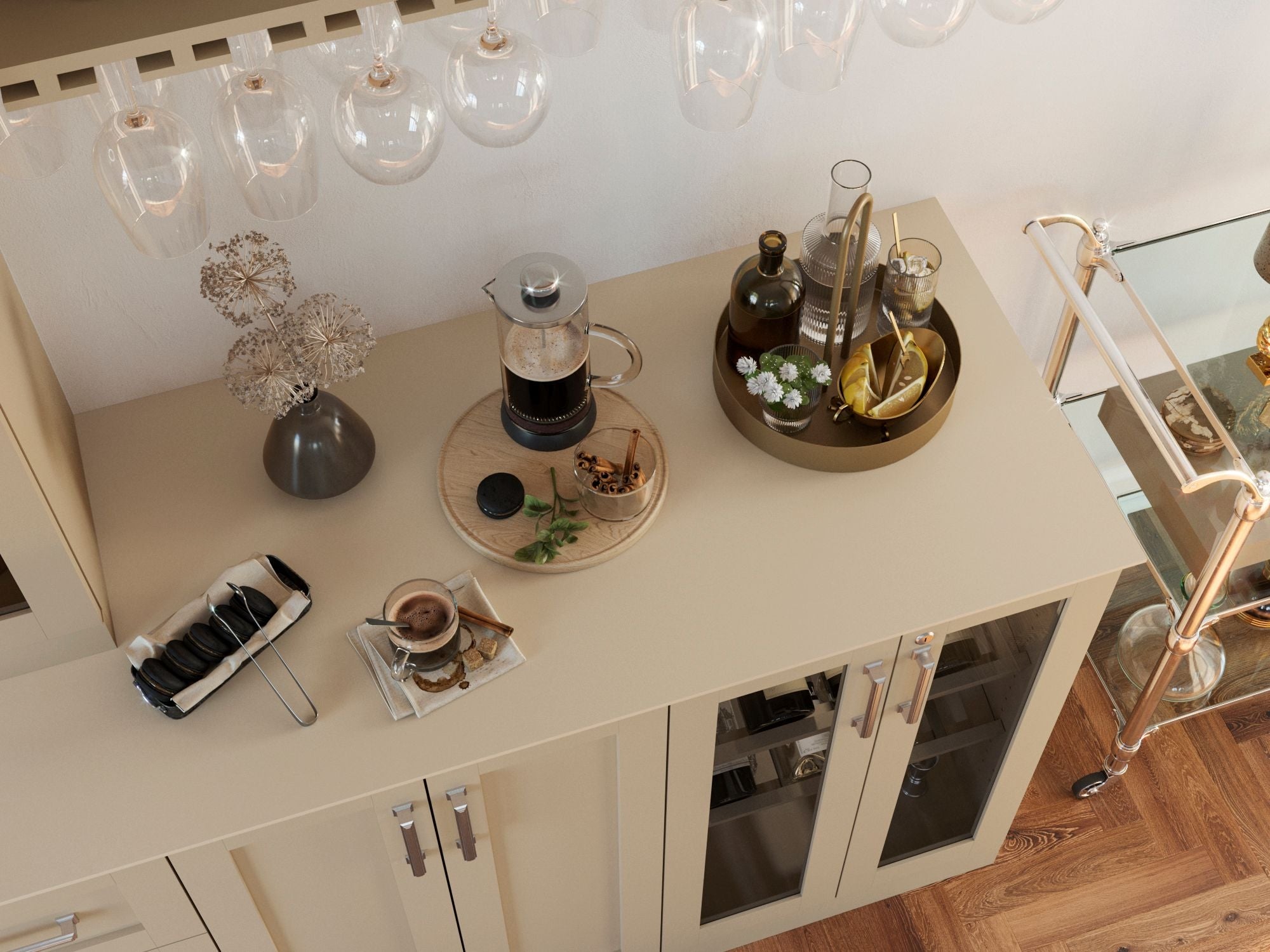 Home Bar Melamine Countertop
